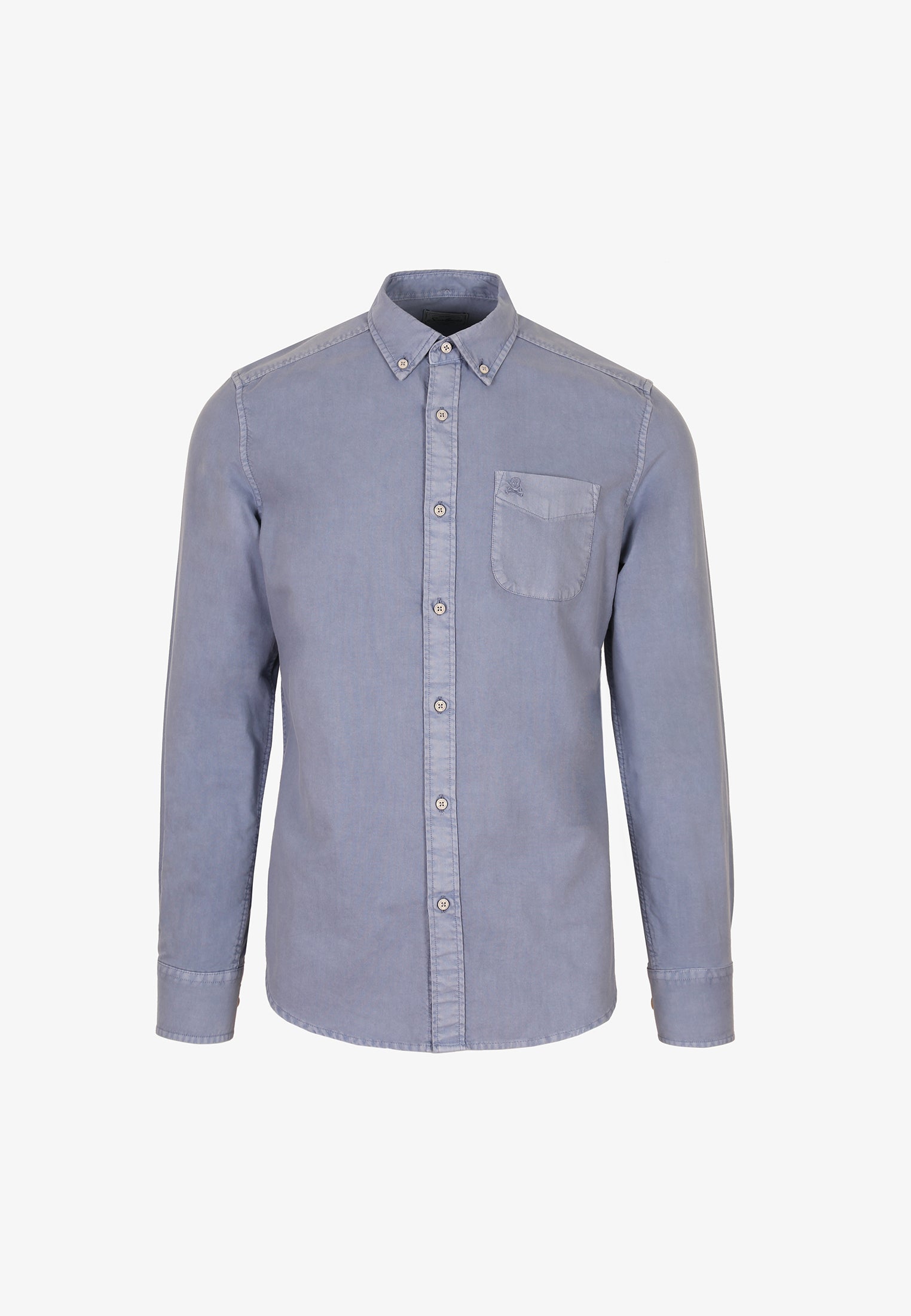 SHIRT WITH BUTTON-DOWN COLLAR