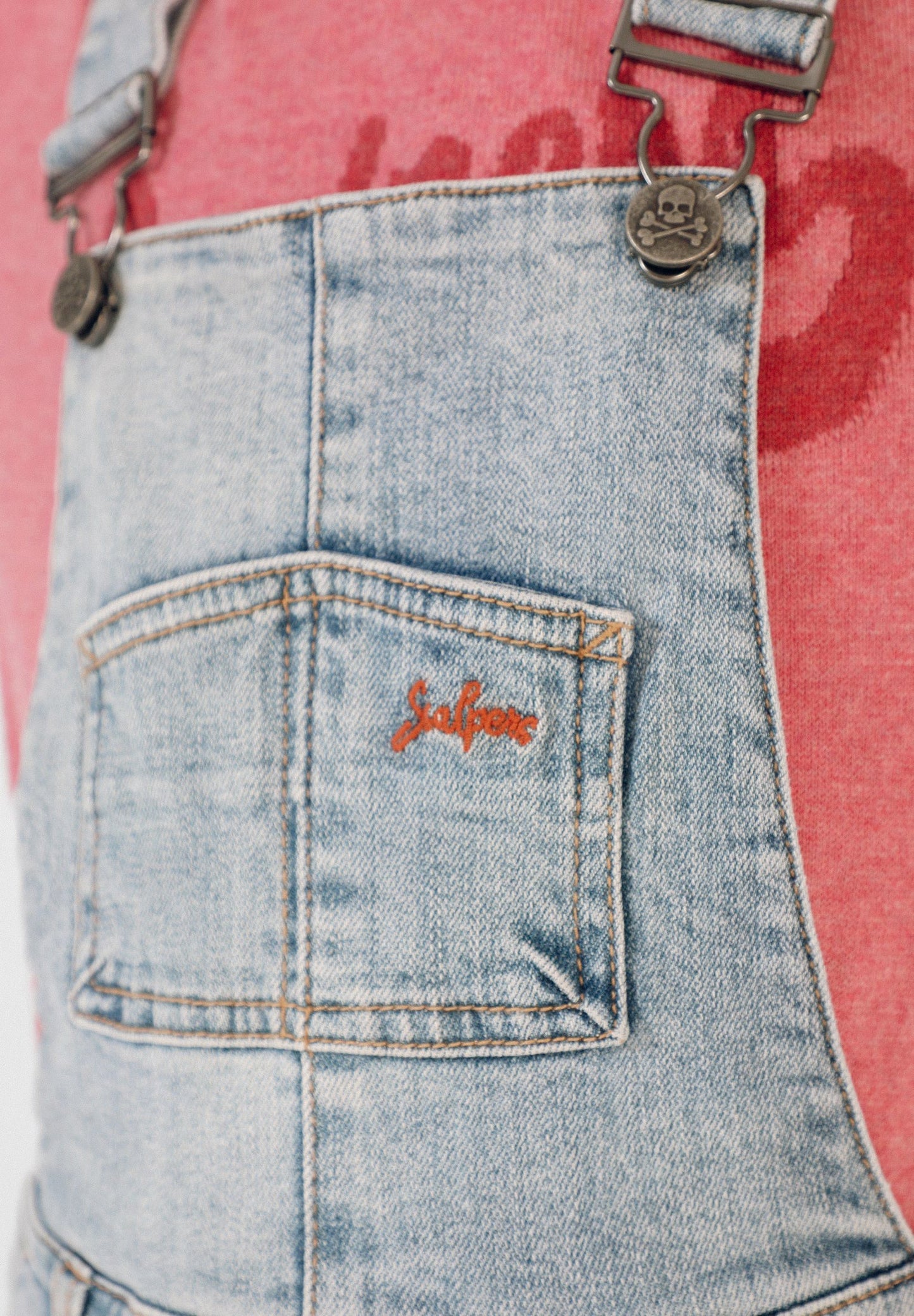 DENIM DUNGAREES