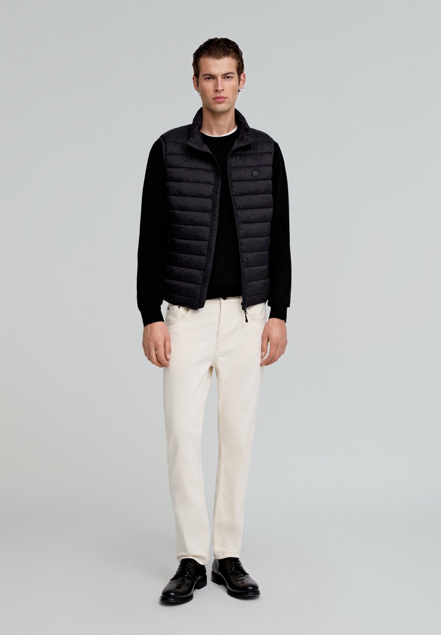 LIGHT PUFFER GILET SKULL