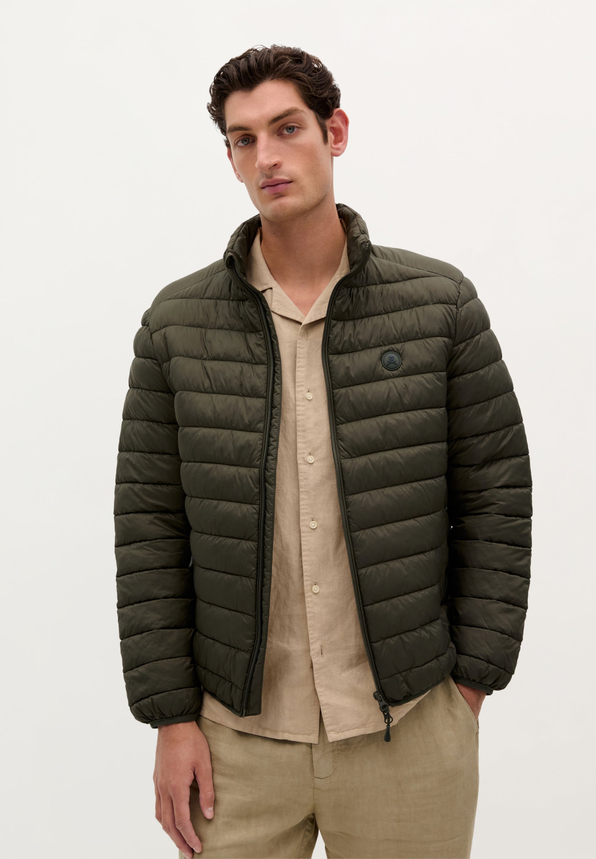 VESTE MATELASSÉE SKULL