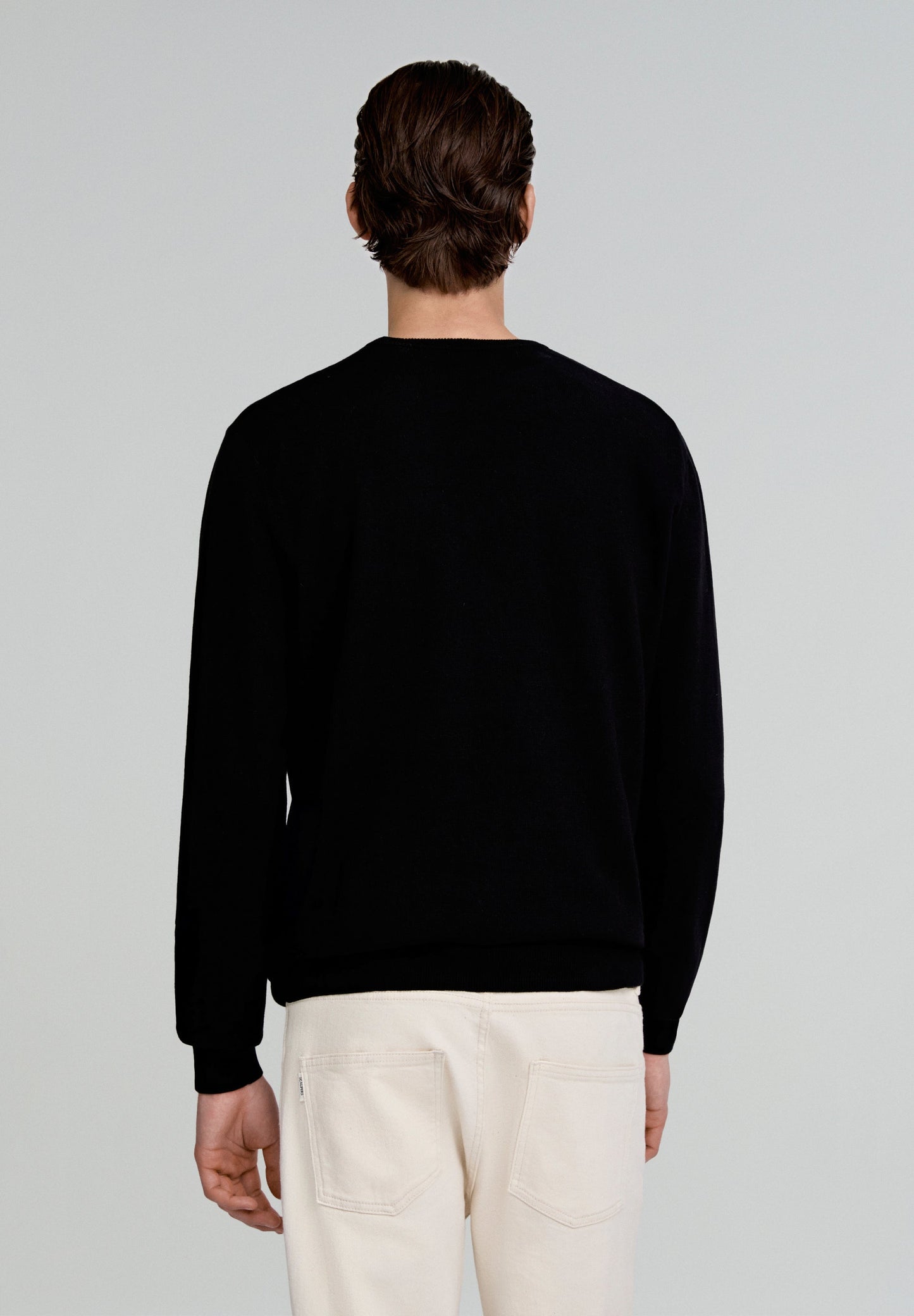 CREW NECK SKULL SWEATER