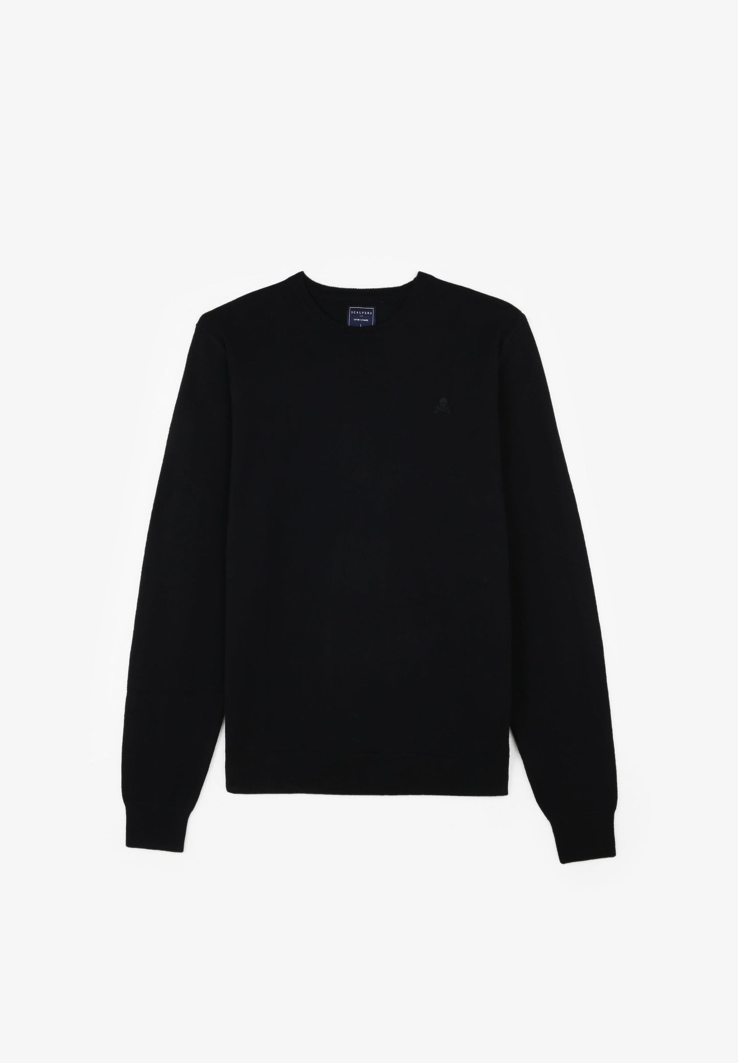 CREW NECK SKULL SWEATER
