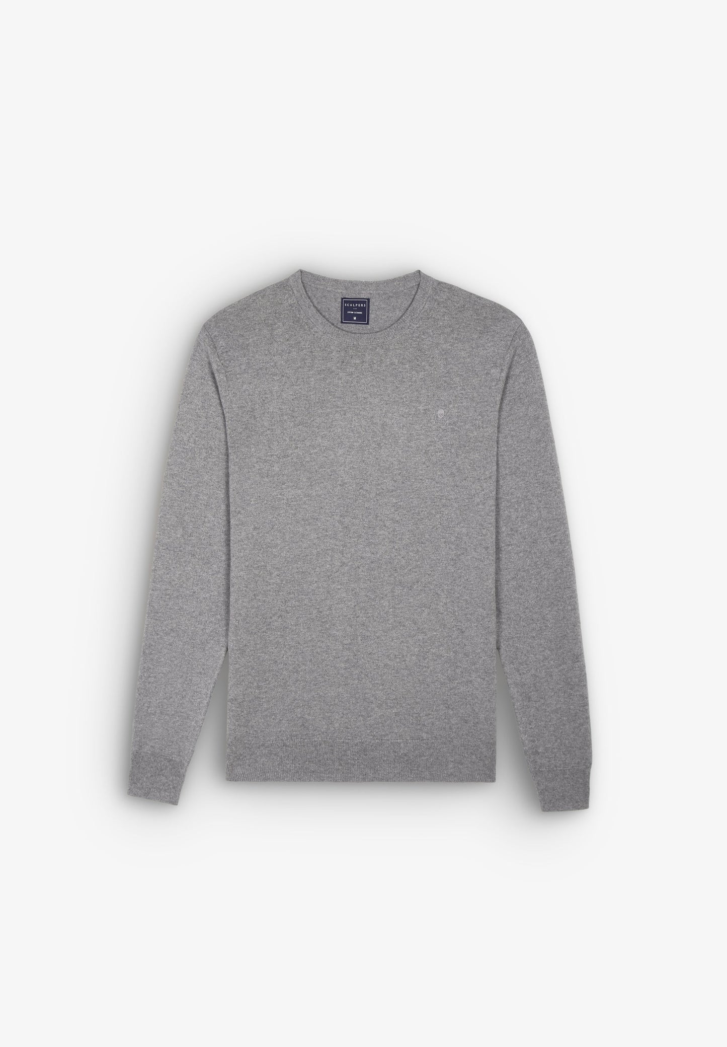 CREW NECK SKULL SWEATER