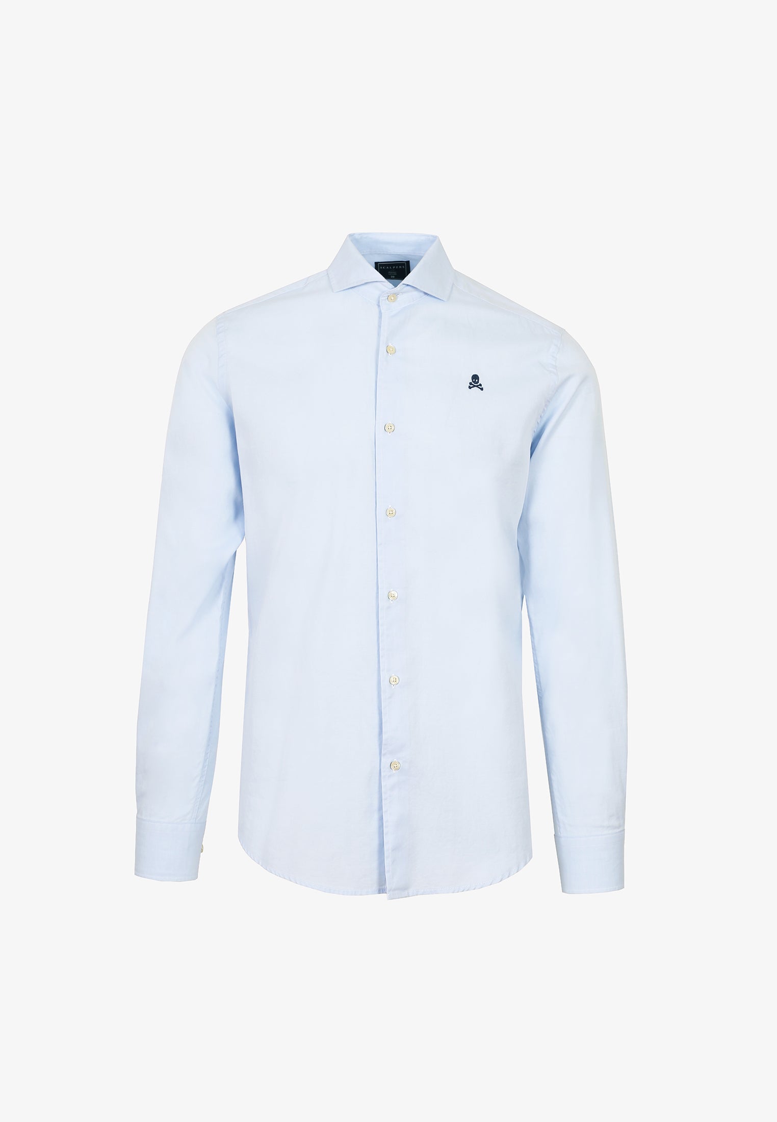 CAMISA LISA CALAVERA CONTRASTE