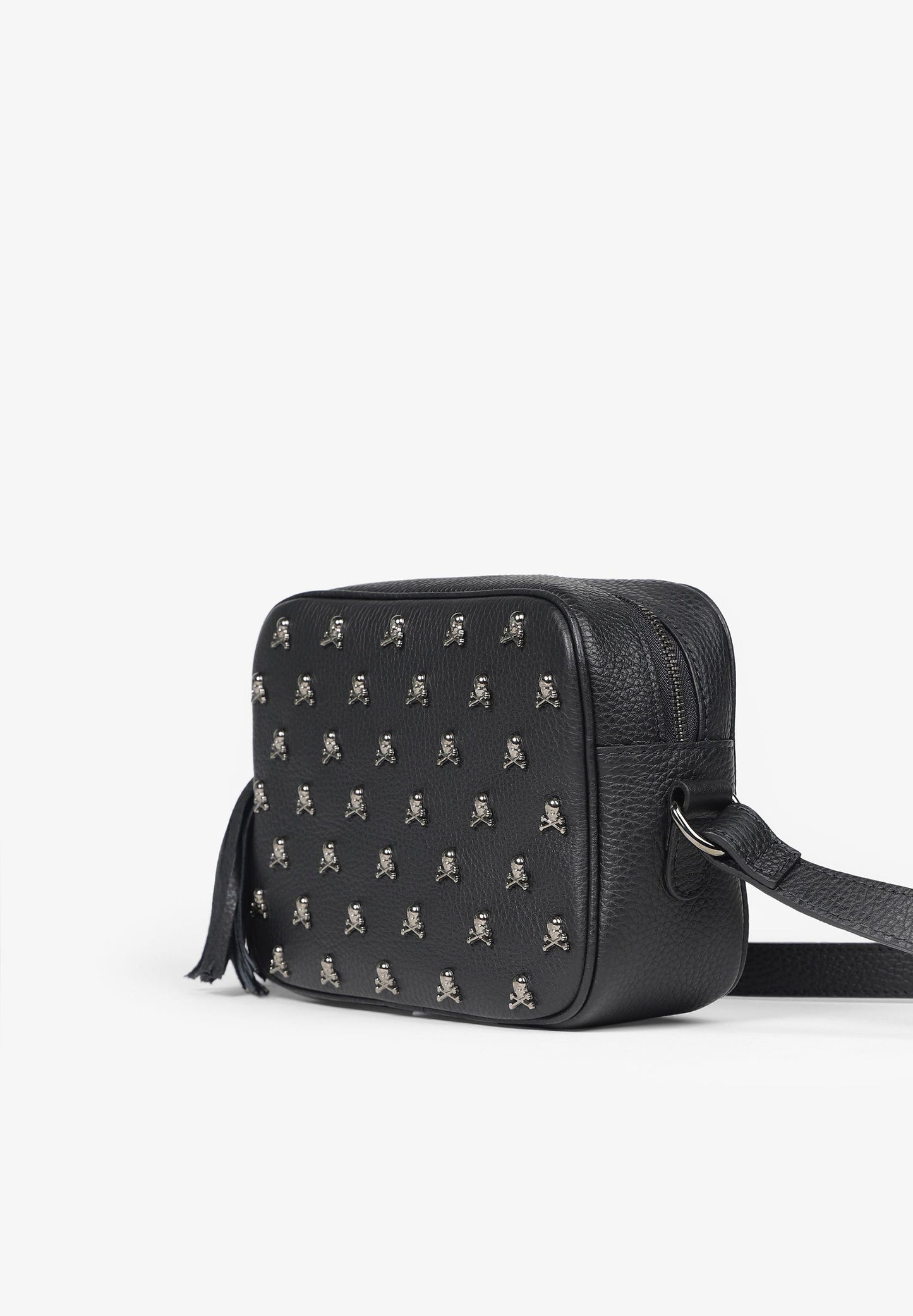 BAG WITH ALL-OVER SKULL PRINT