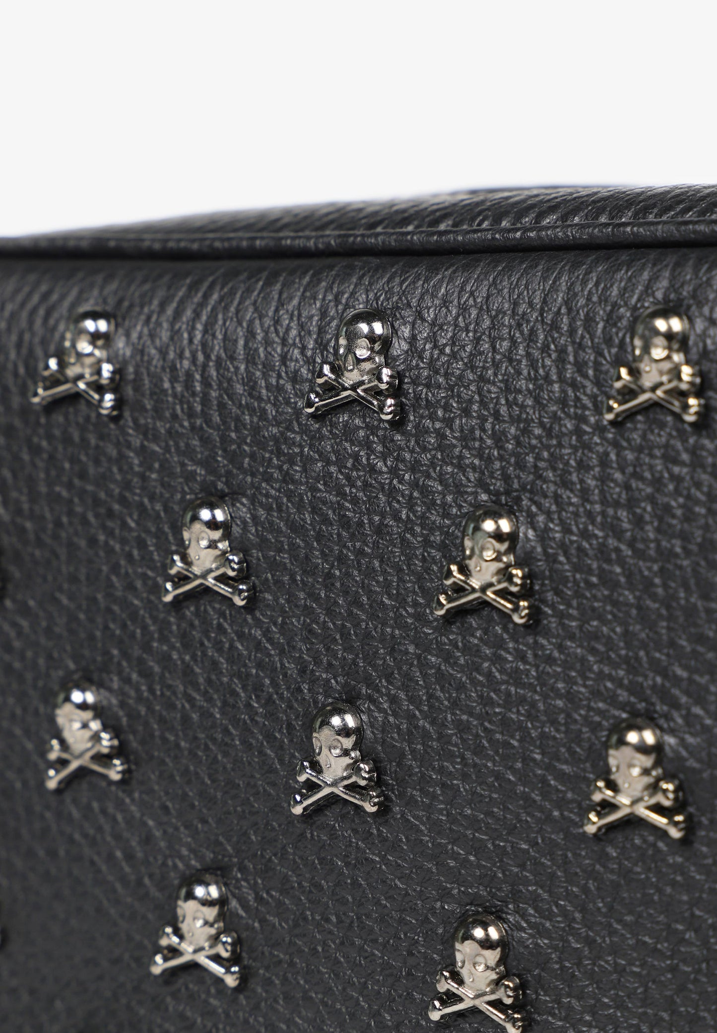 BAG WITH ALL-OVER SKULL PRINT
