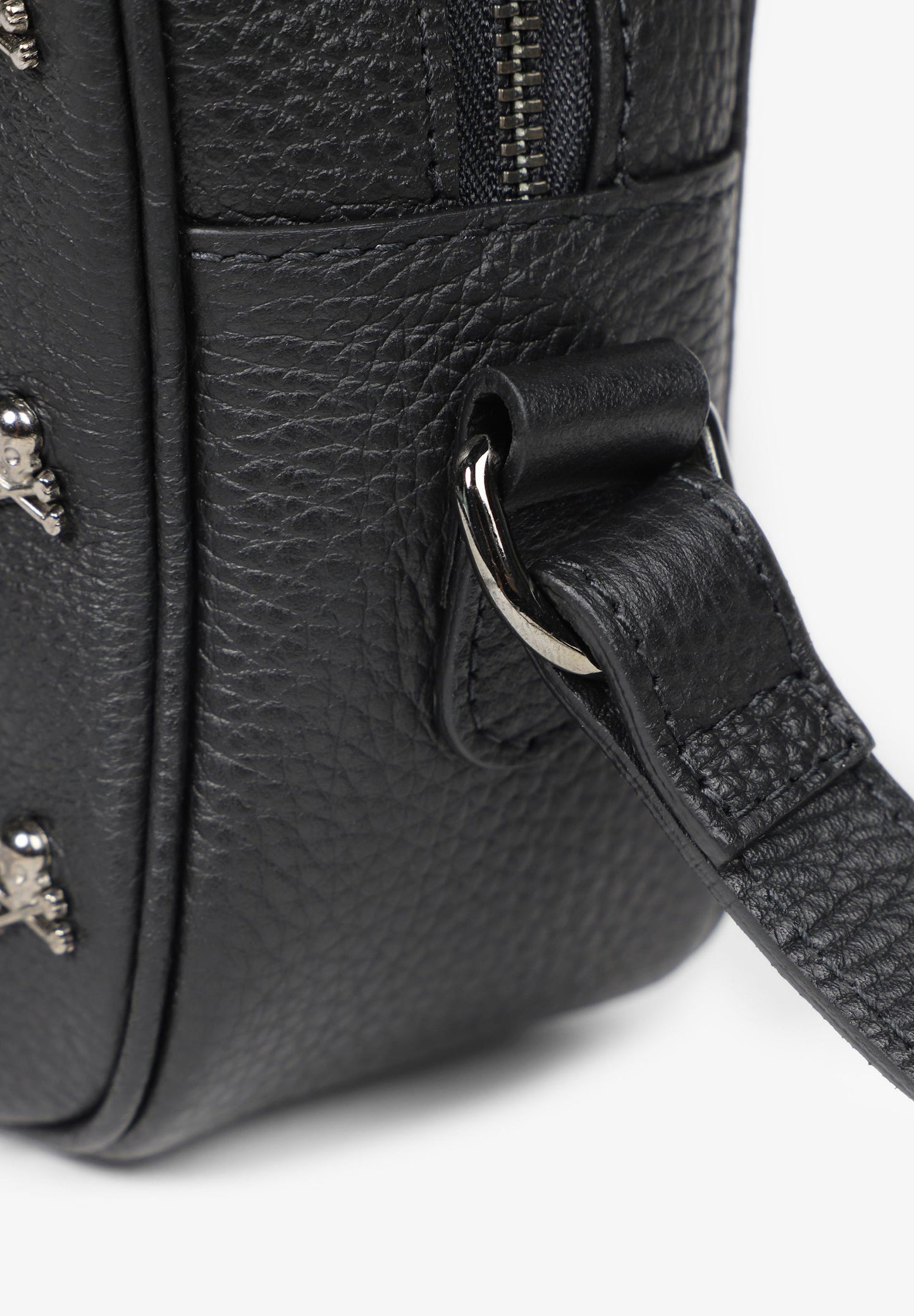 BAG WITH ALL-OVER SKULL PRINT