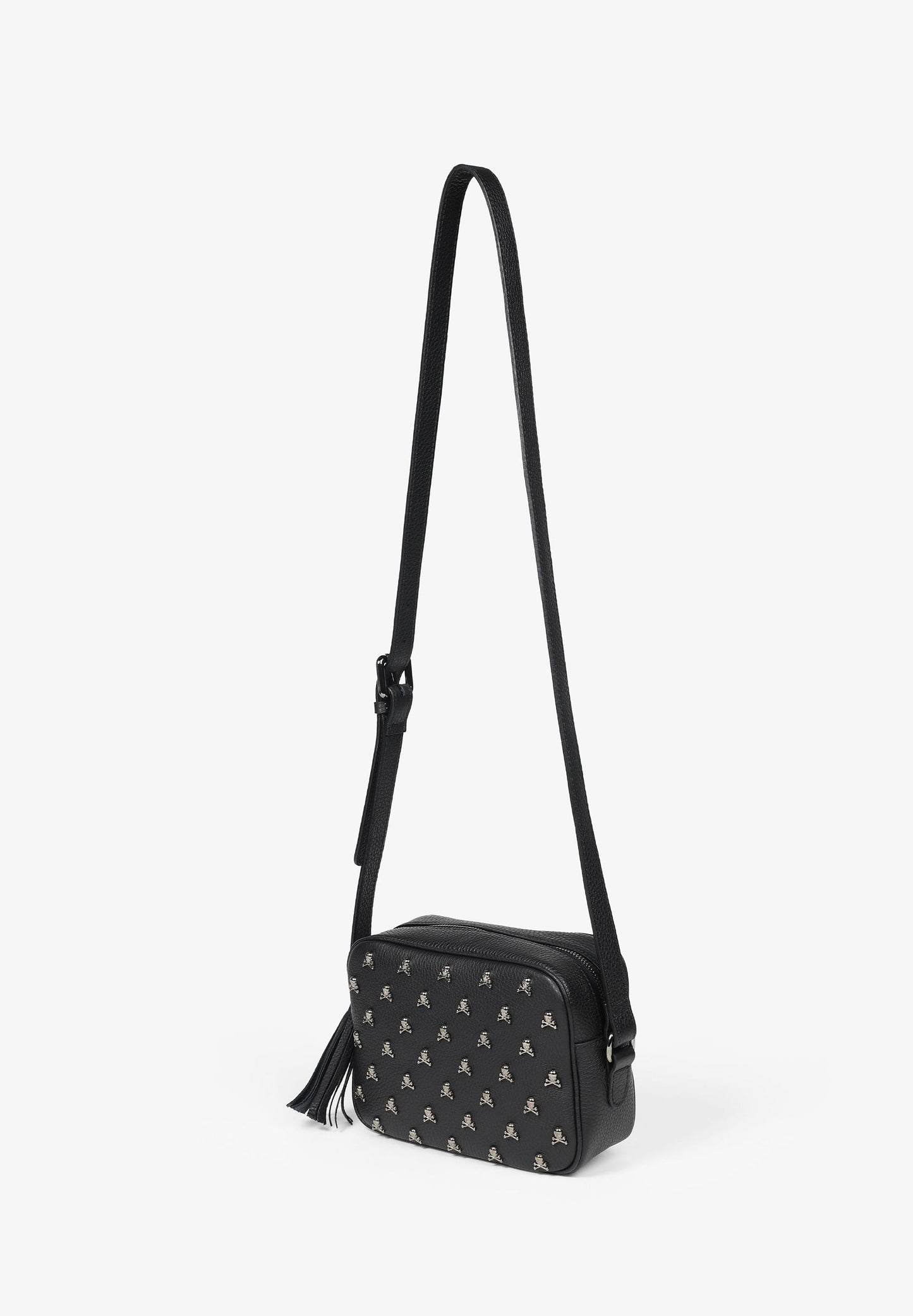 BAG WITH ALL-OVER SKULL PRINT