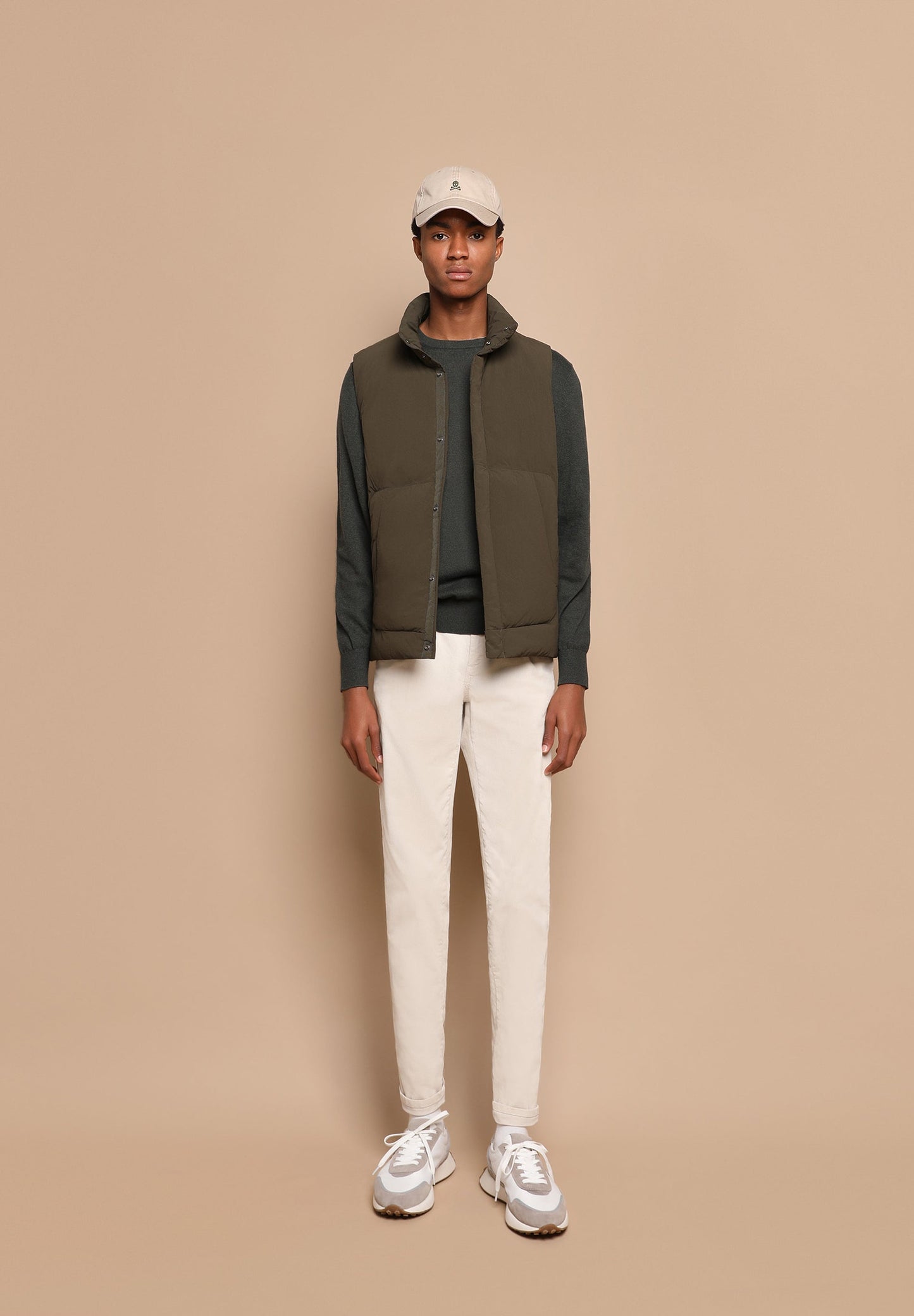 WATER-REPELLENT QUILTED WAISTCOAT