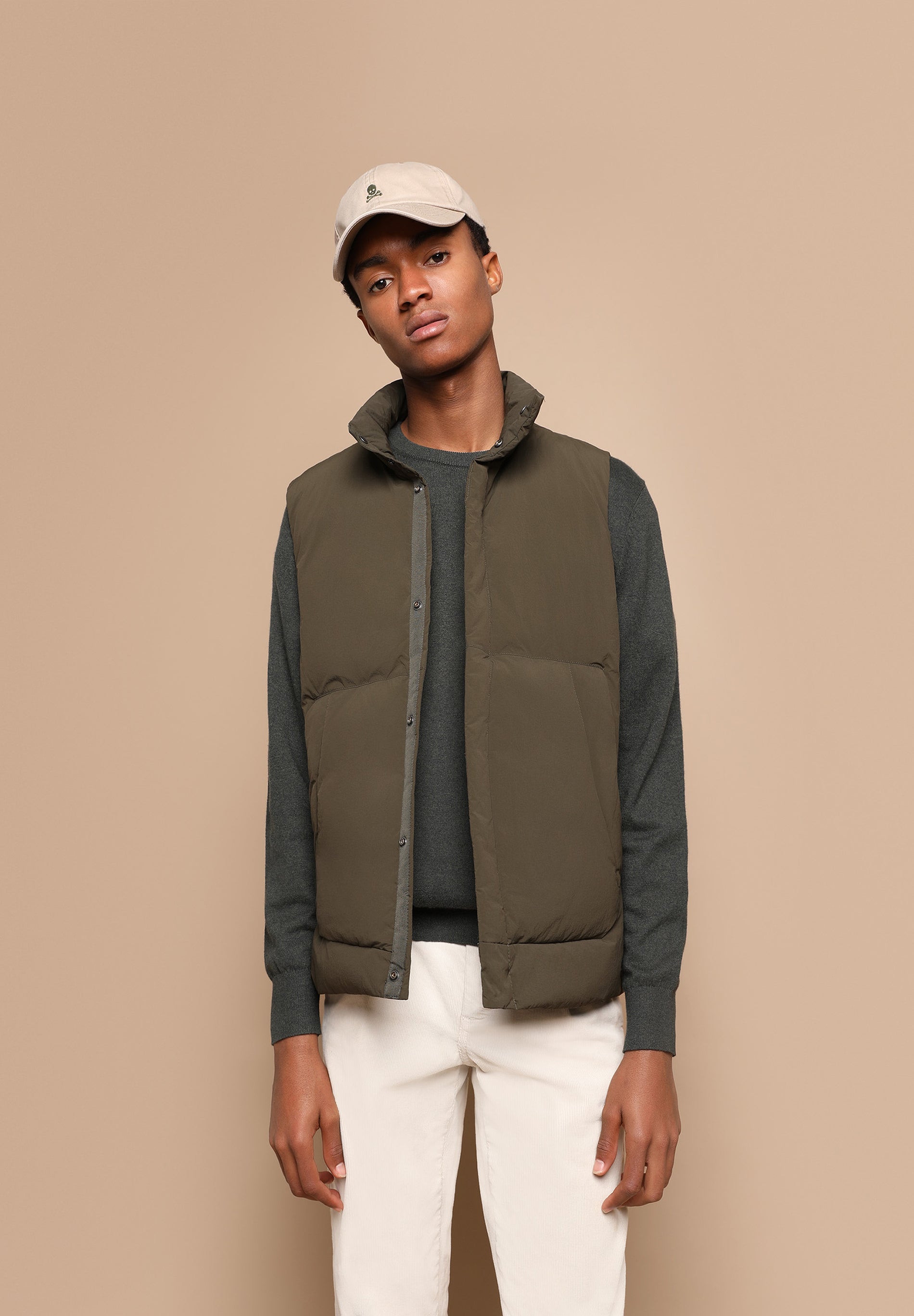 WATER-REPELLENT QUILTED WAISTCOAT