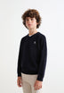 BASIC COTTON EMBROIDERED SWEATER