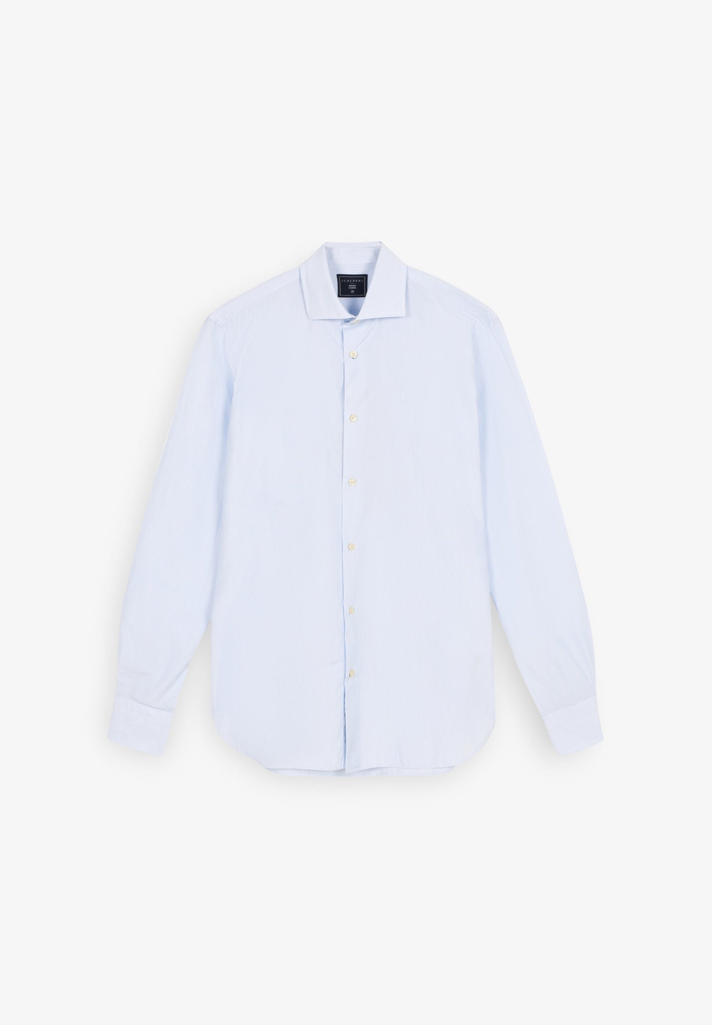 MIXED CUFF DRESS SHIRT