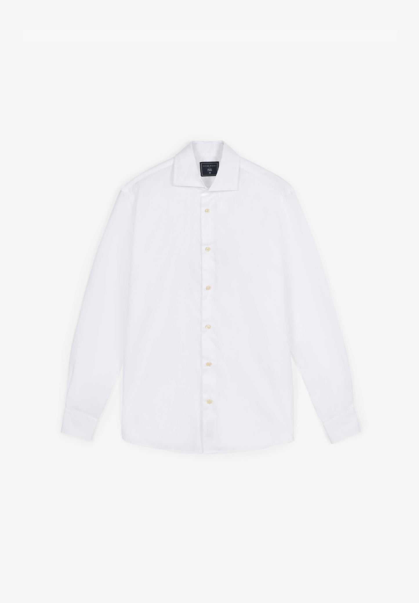 MIXED CUFF DRESS SHIRT