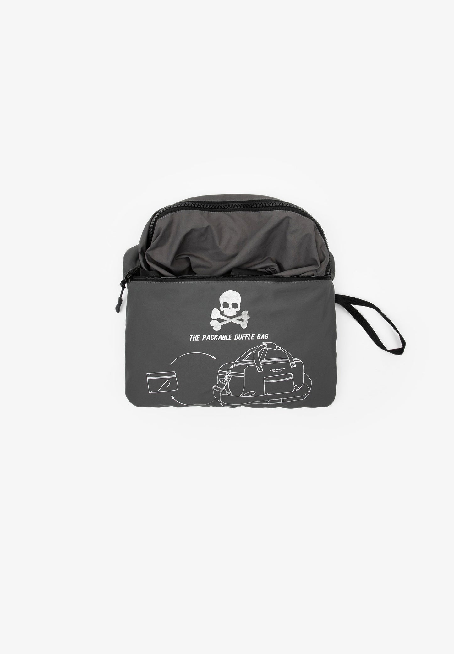 NEON SKULL TRAVEL BAG
