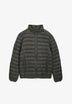 Gesteppte Totenkopfjacke