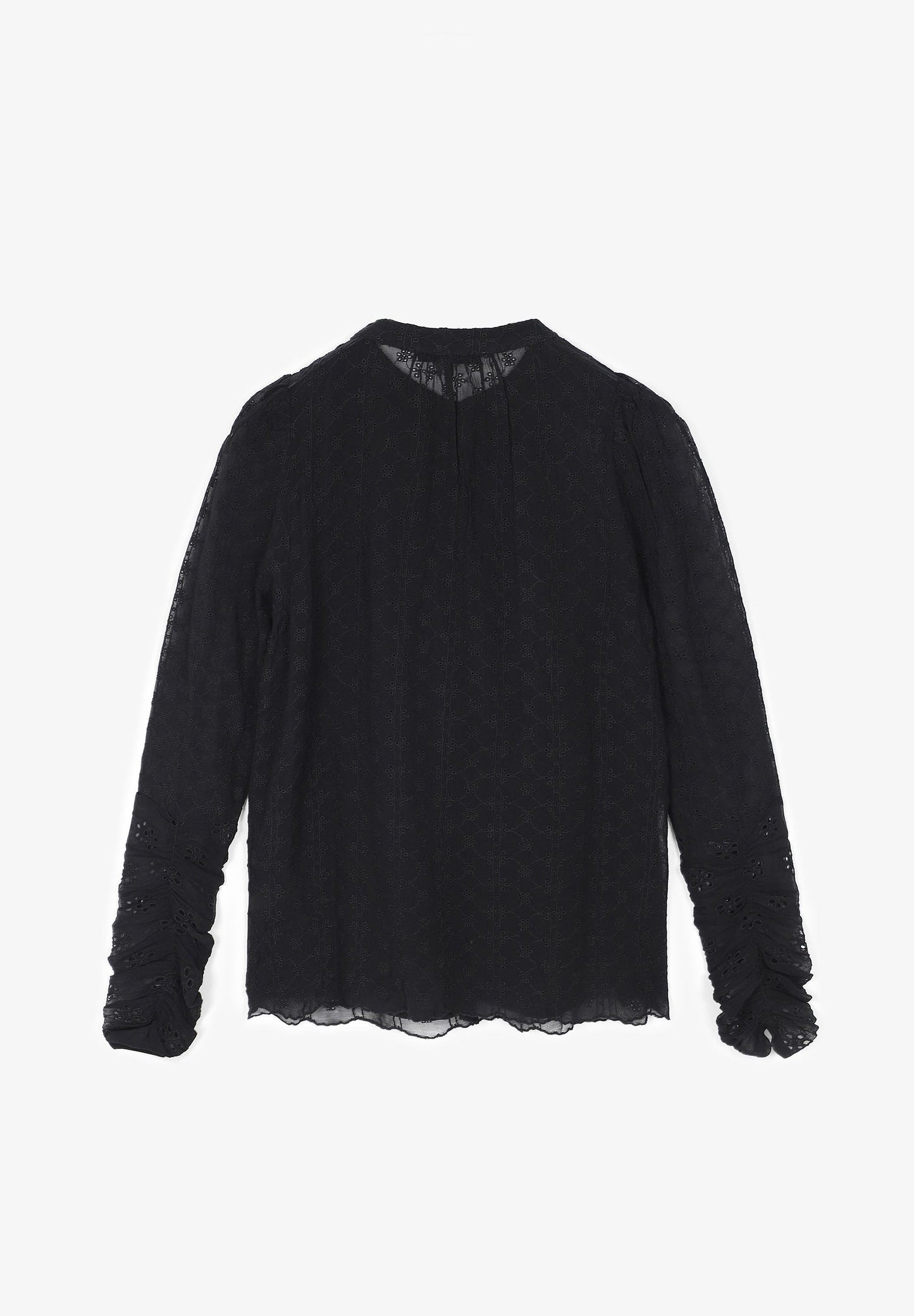 SHIRT WITH SWISS EMBROIDERY