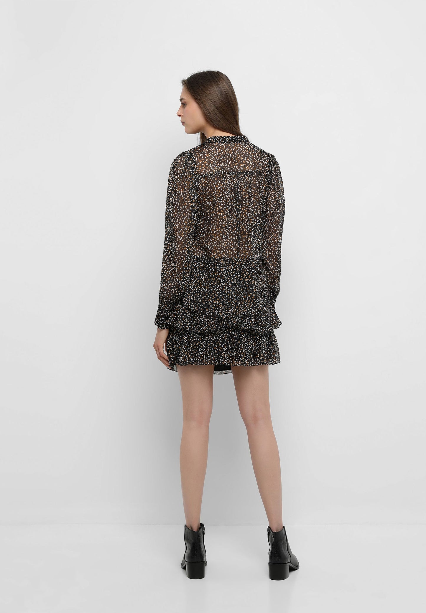 MINI SKIRT WITH RUFFLES