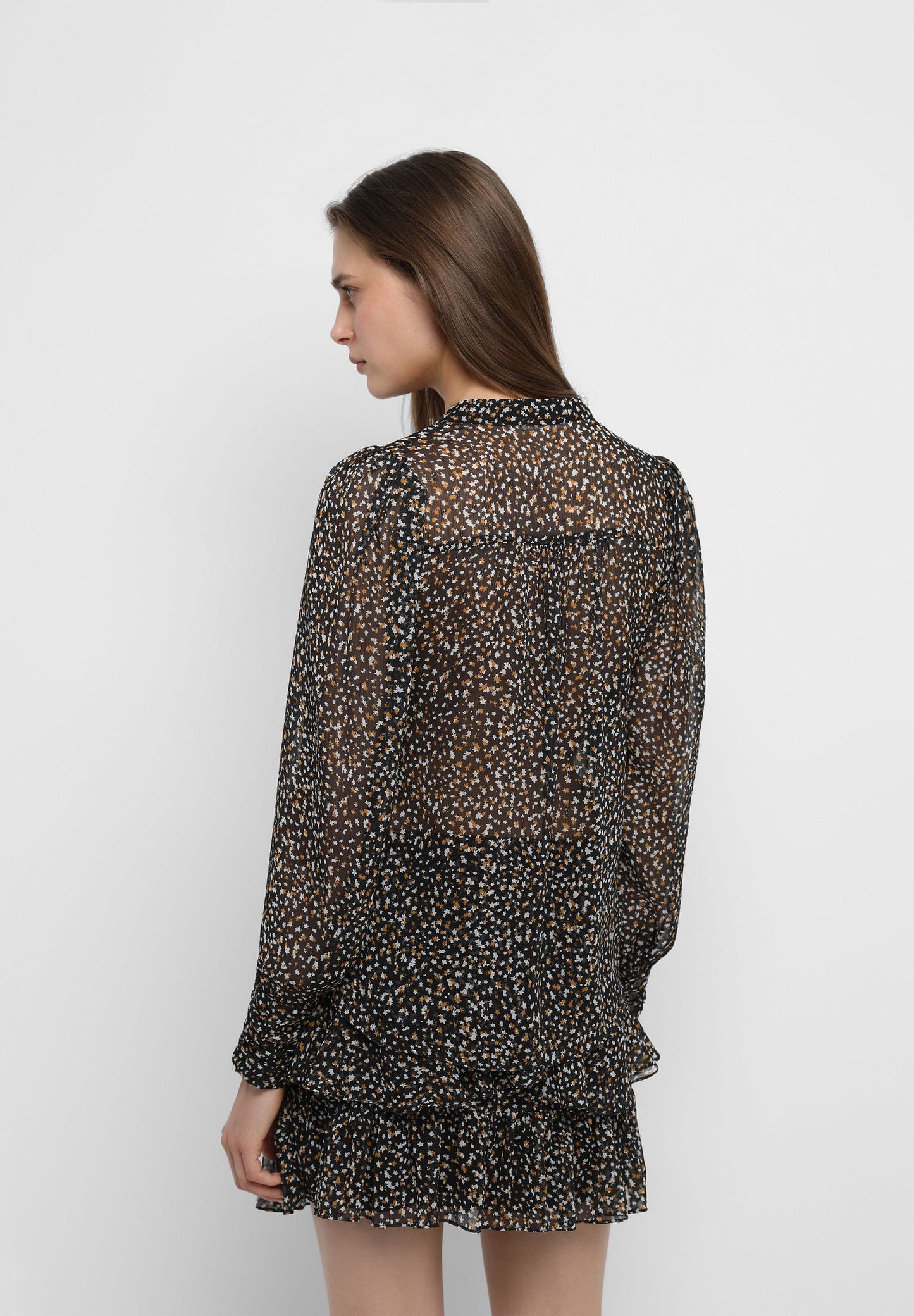 MINI SKIRT WITH RUFFLES