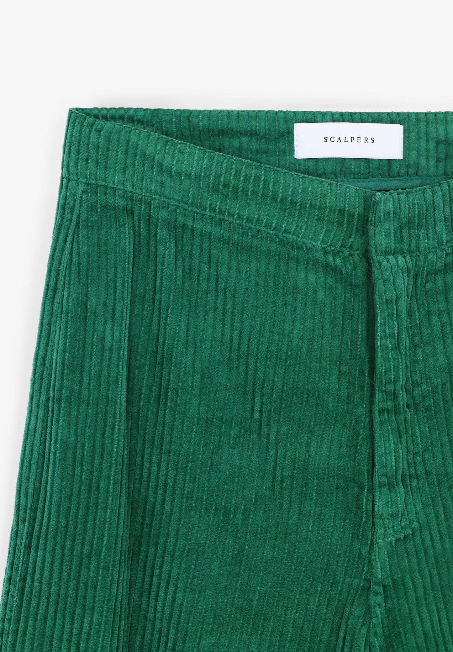 FLARED CORDUROY TROUSERS