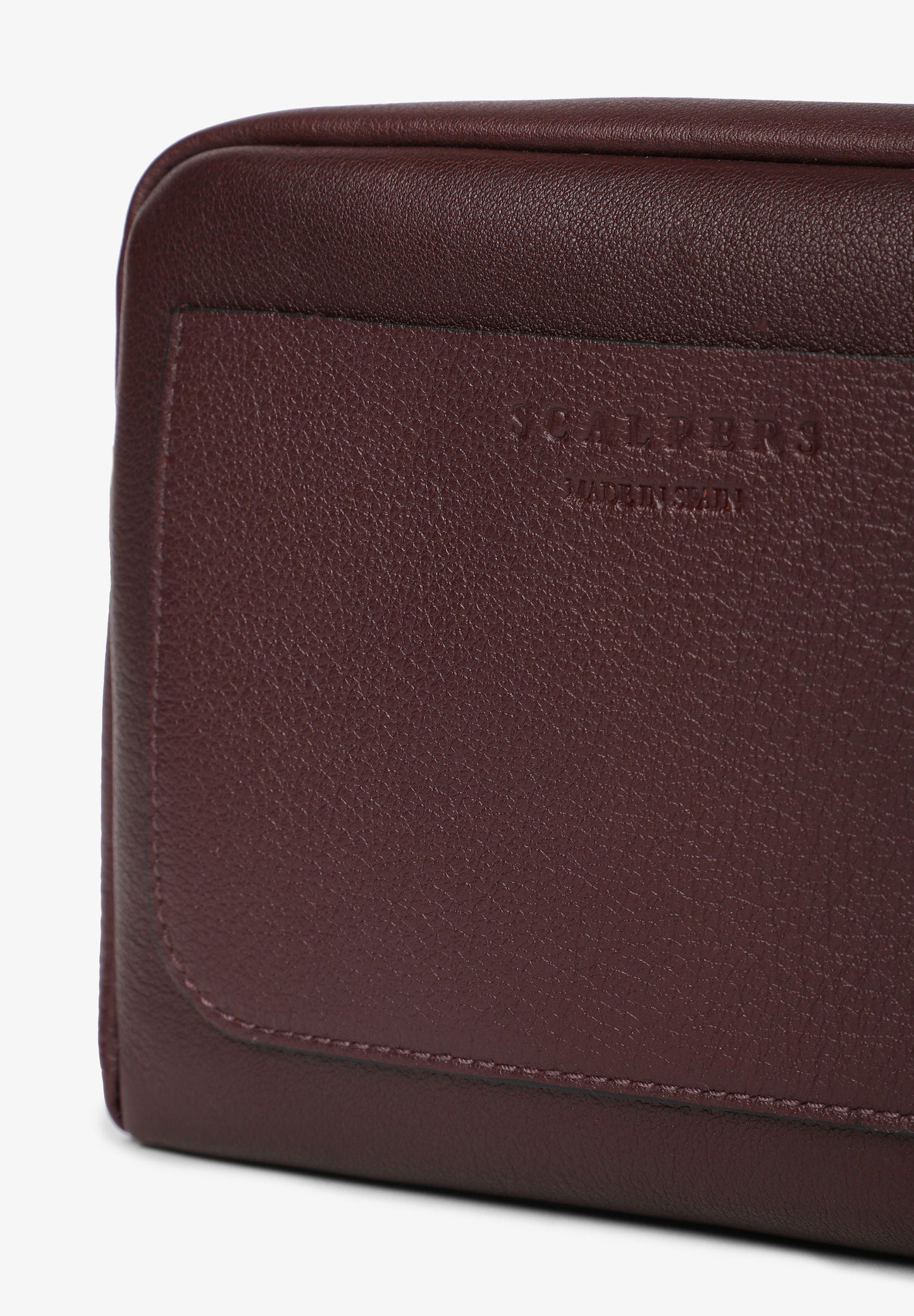 PLAIN LEATHER CROSSBODY BAG