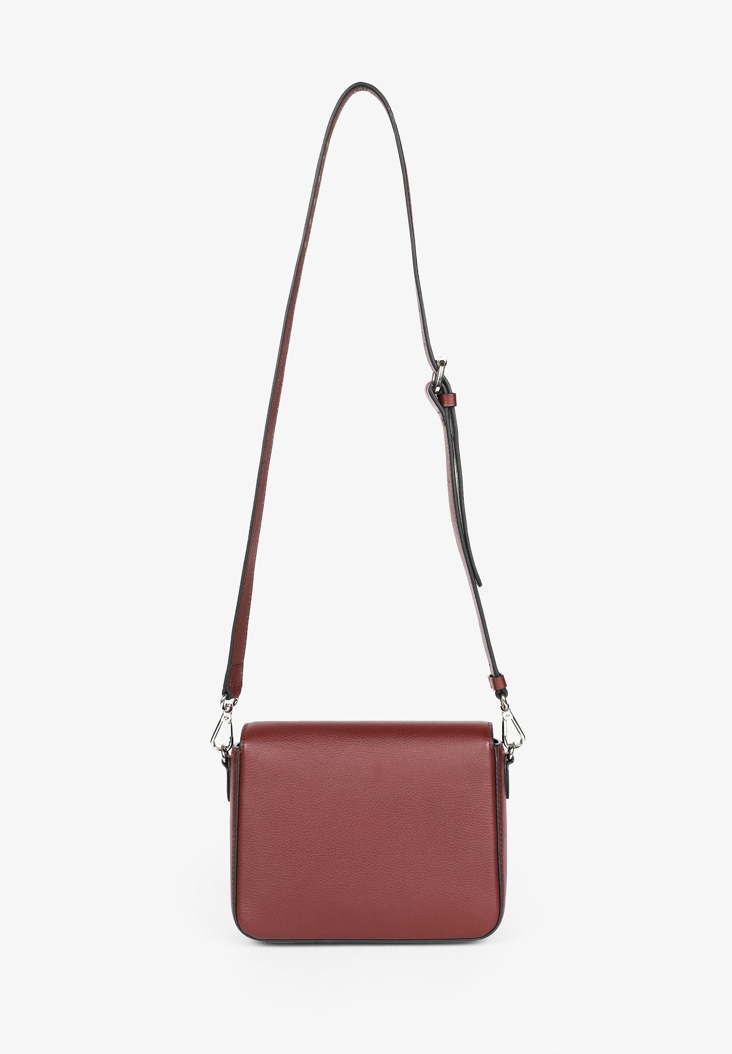 LEATHER BAG METAL SKULL