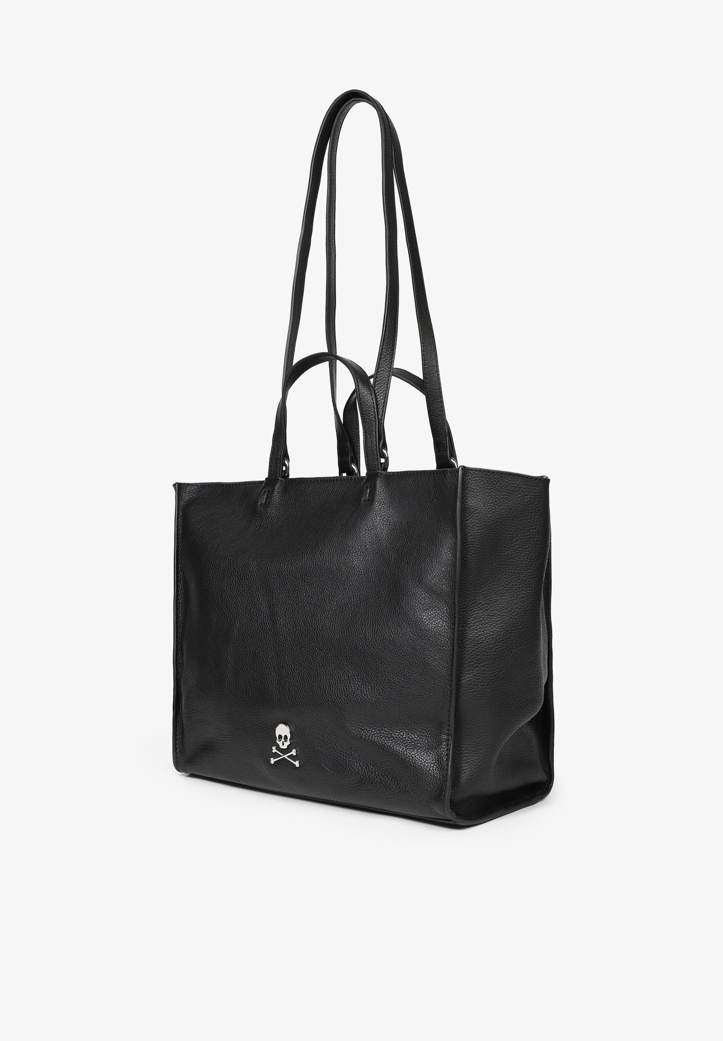 LEATHER SHOPPER BAG