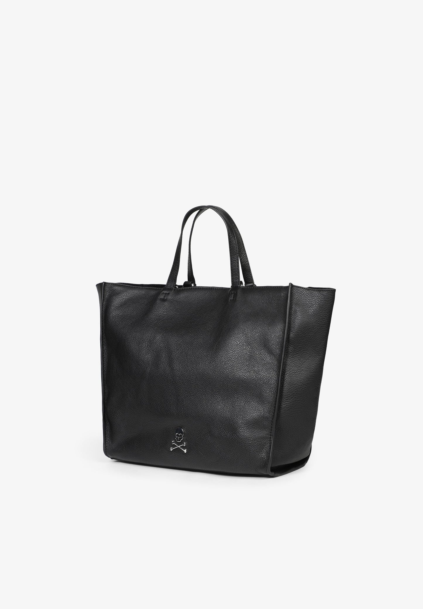 LEATHER SHOPPER BAG
