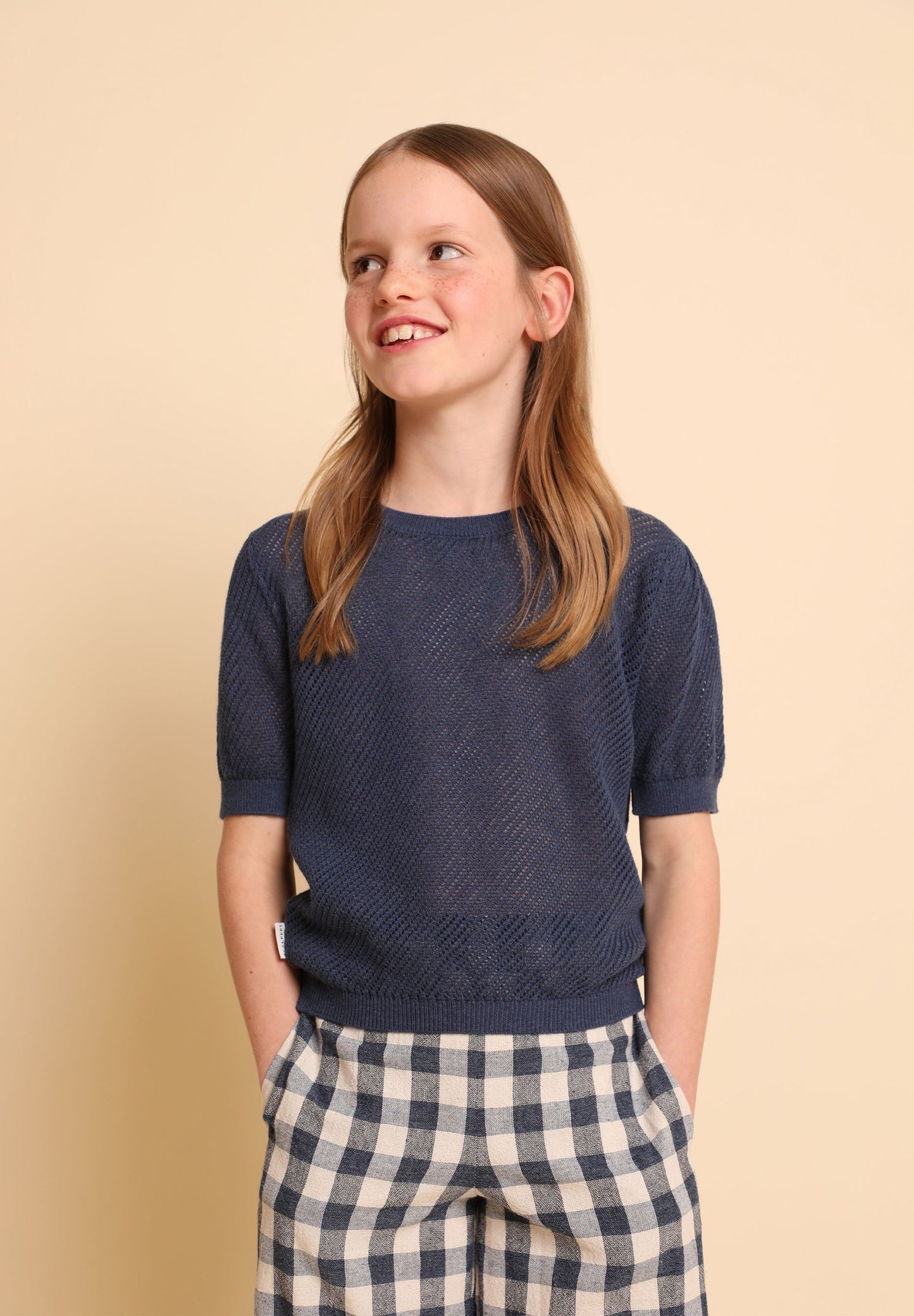 SHORT-SLEEVED SWEATER