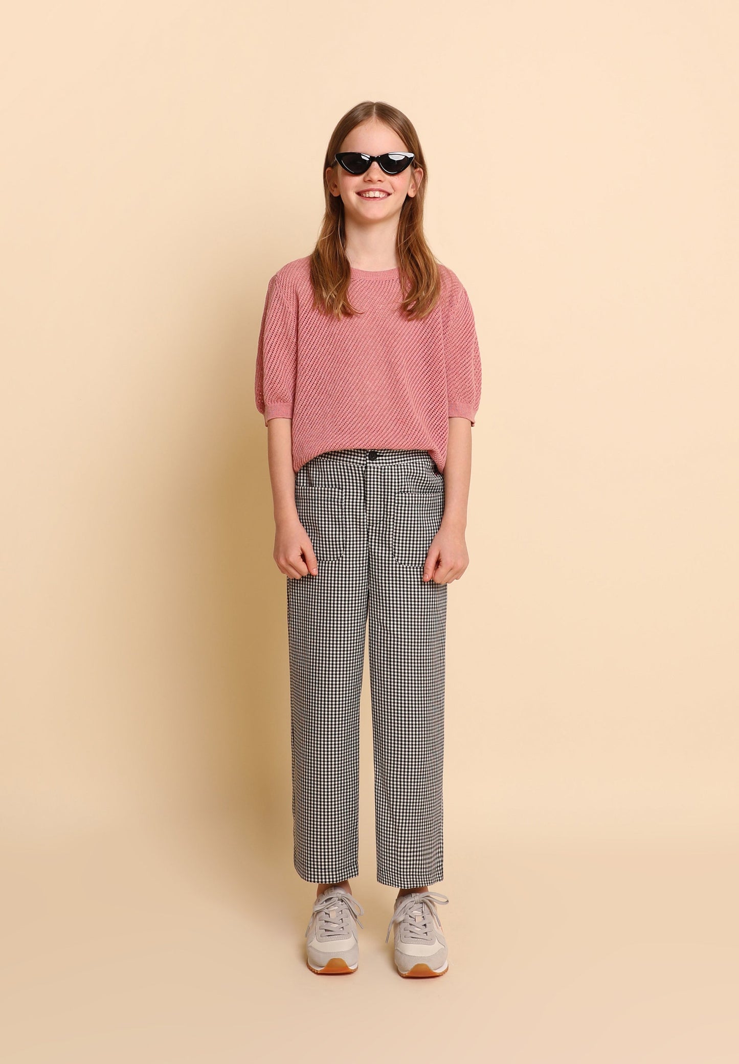 SHORT-SLEEVED SWEATER