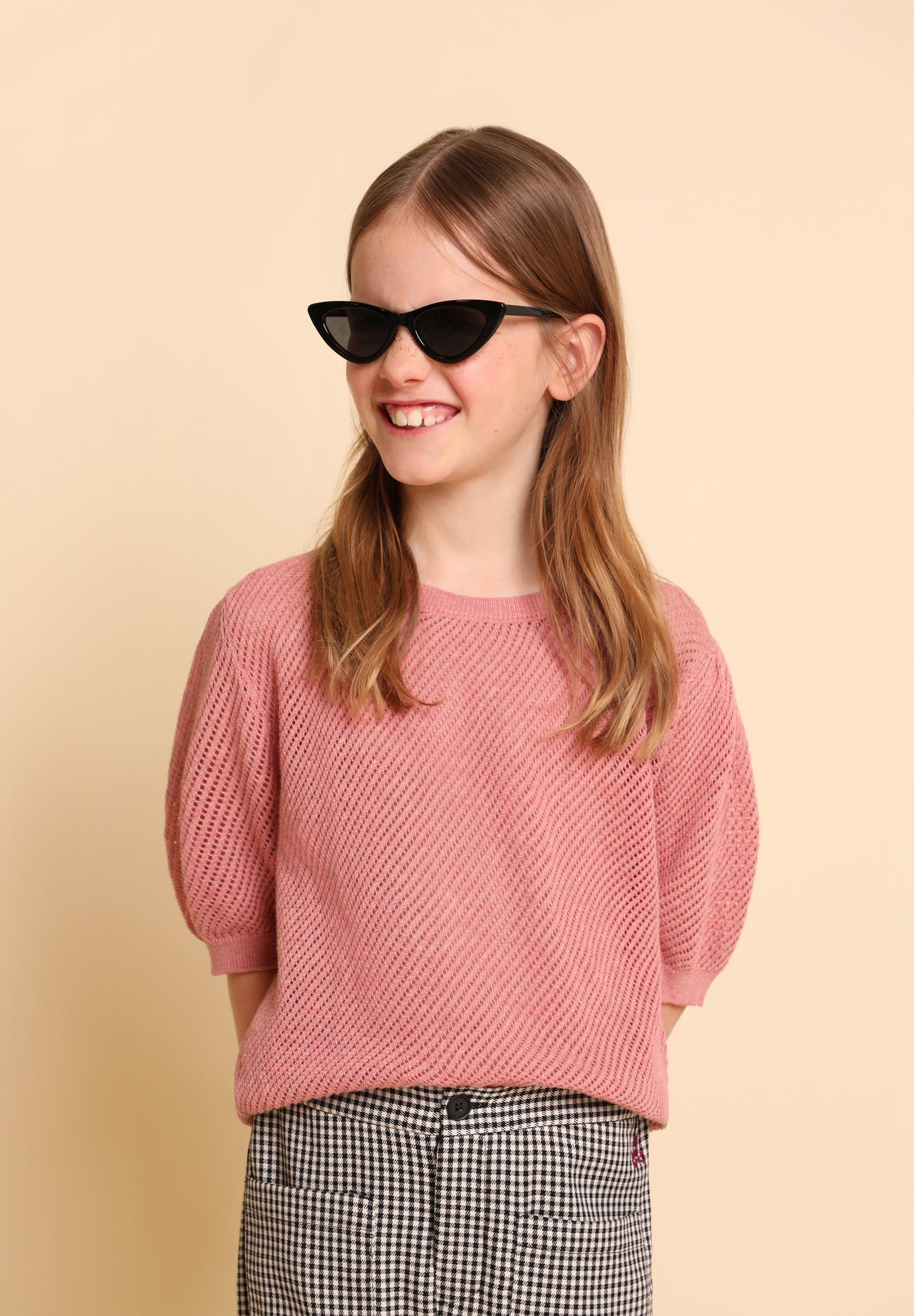 SHORT-SLEEVED SWEATER