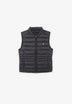 PUFFER VEST WITH SKULL