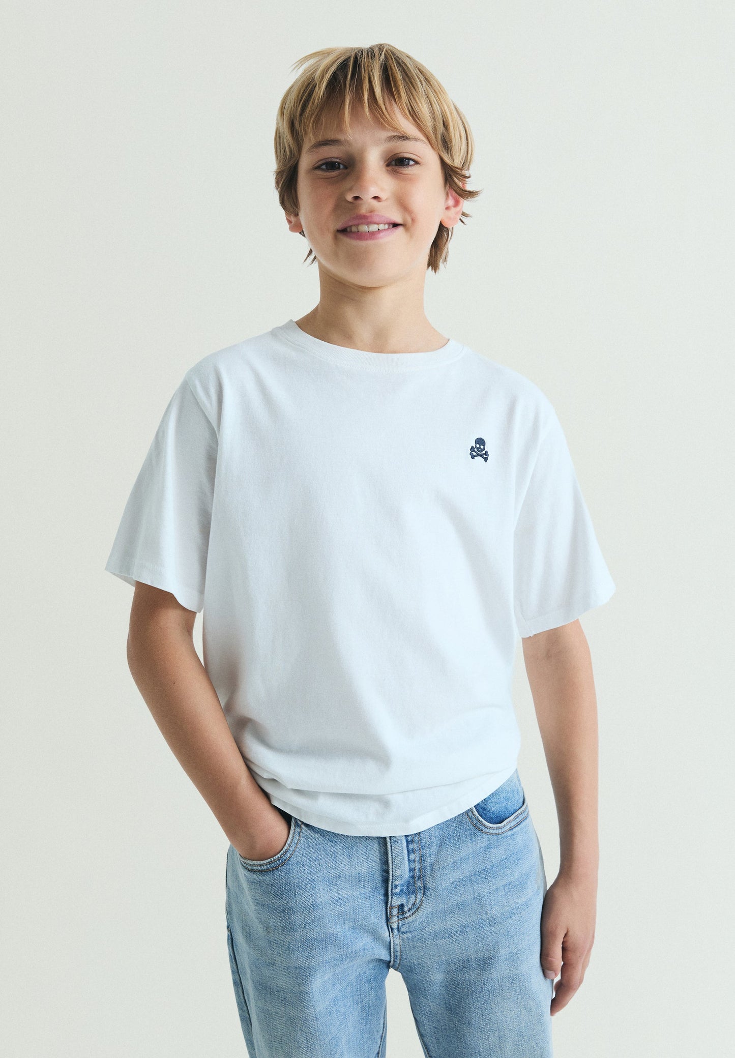 BASIC SKULL T-SHIRT