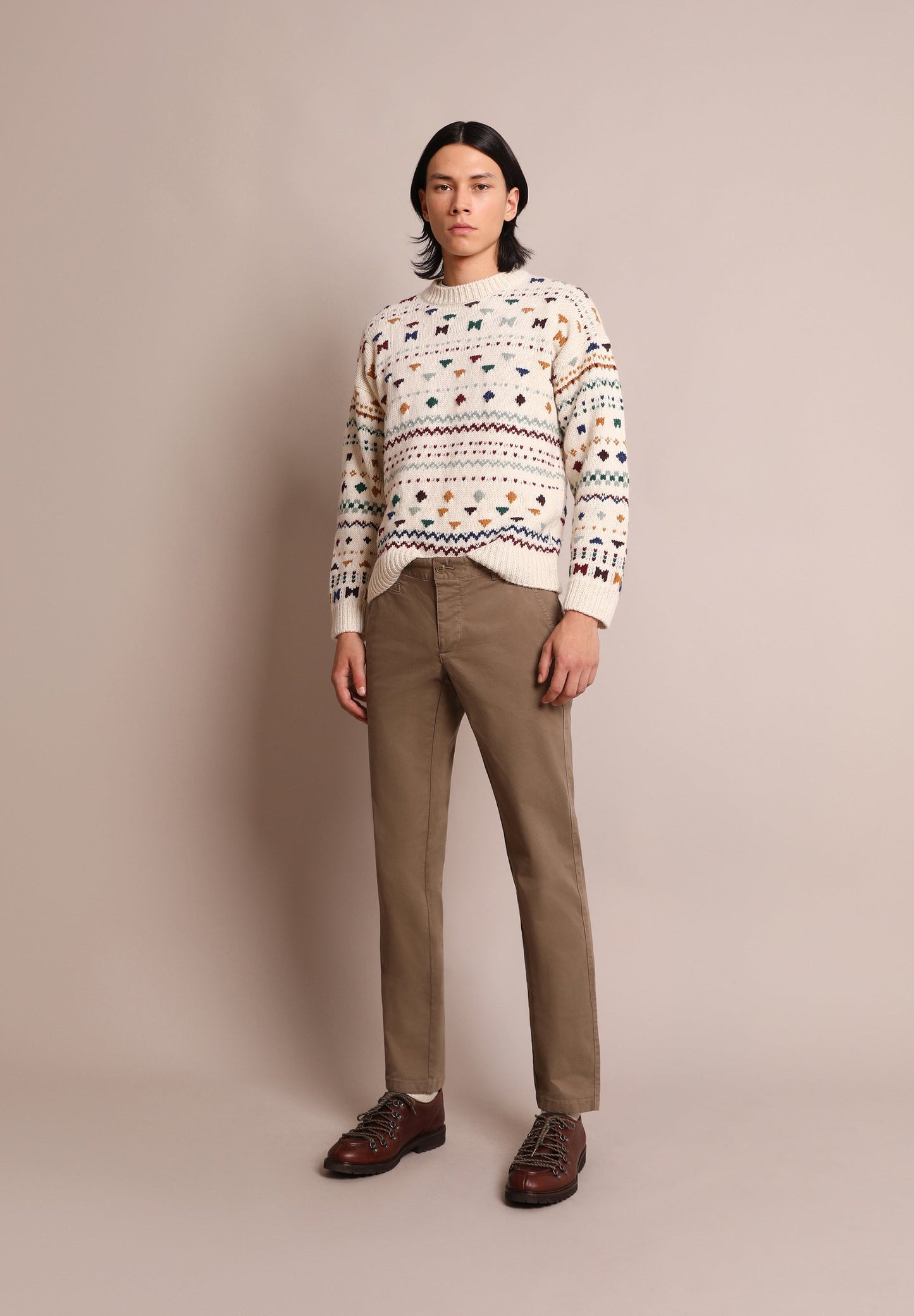 CASUAL CHINO TROUSERS