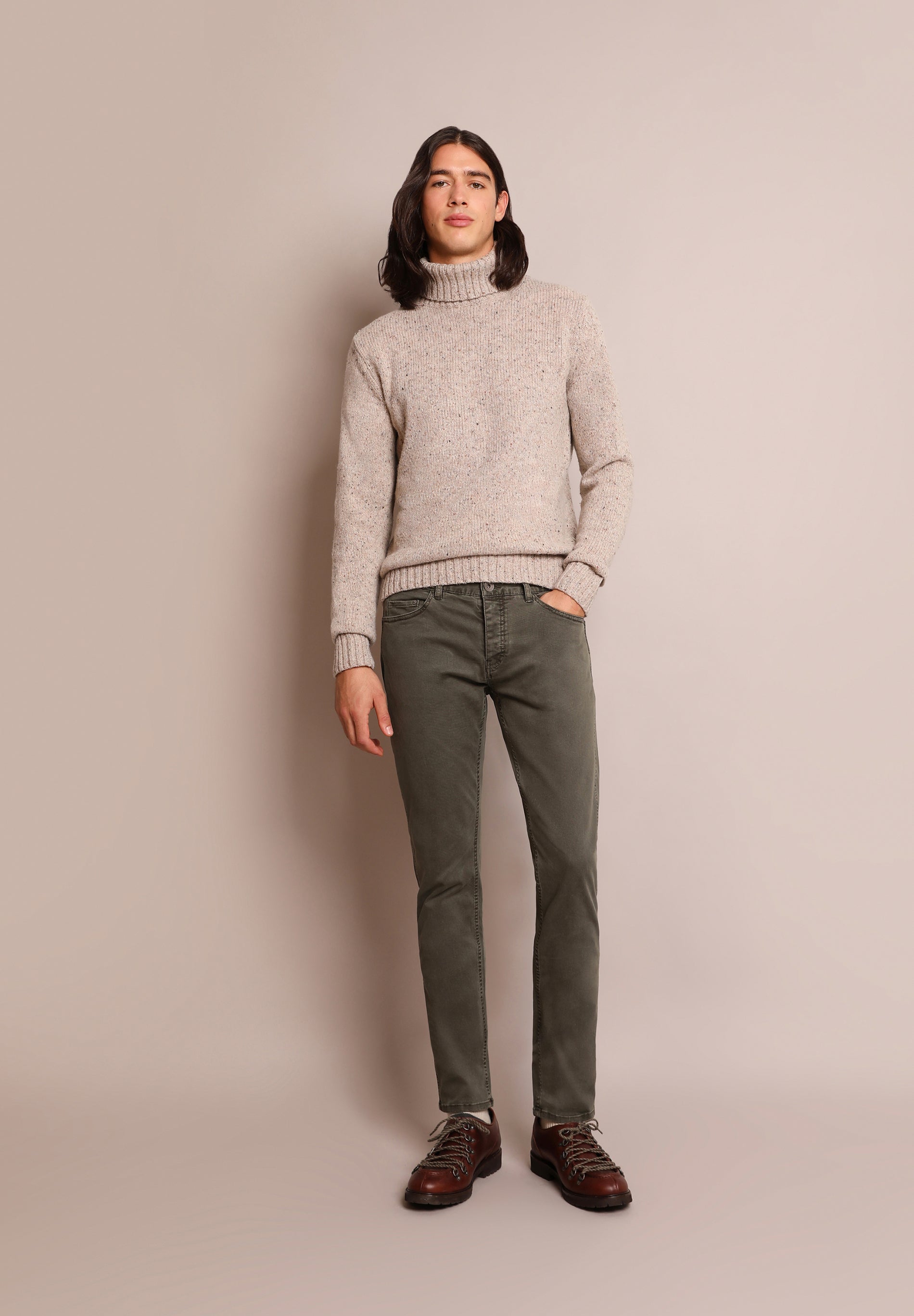 FIVE-POCKET TROUSERS