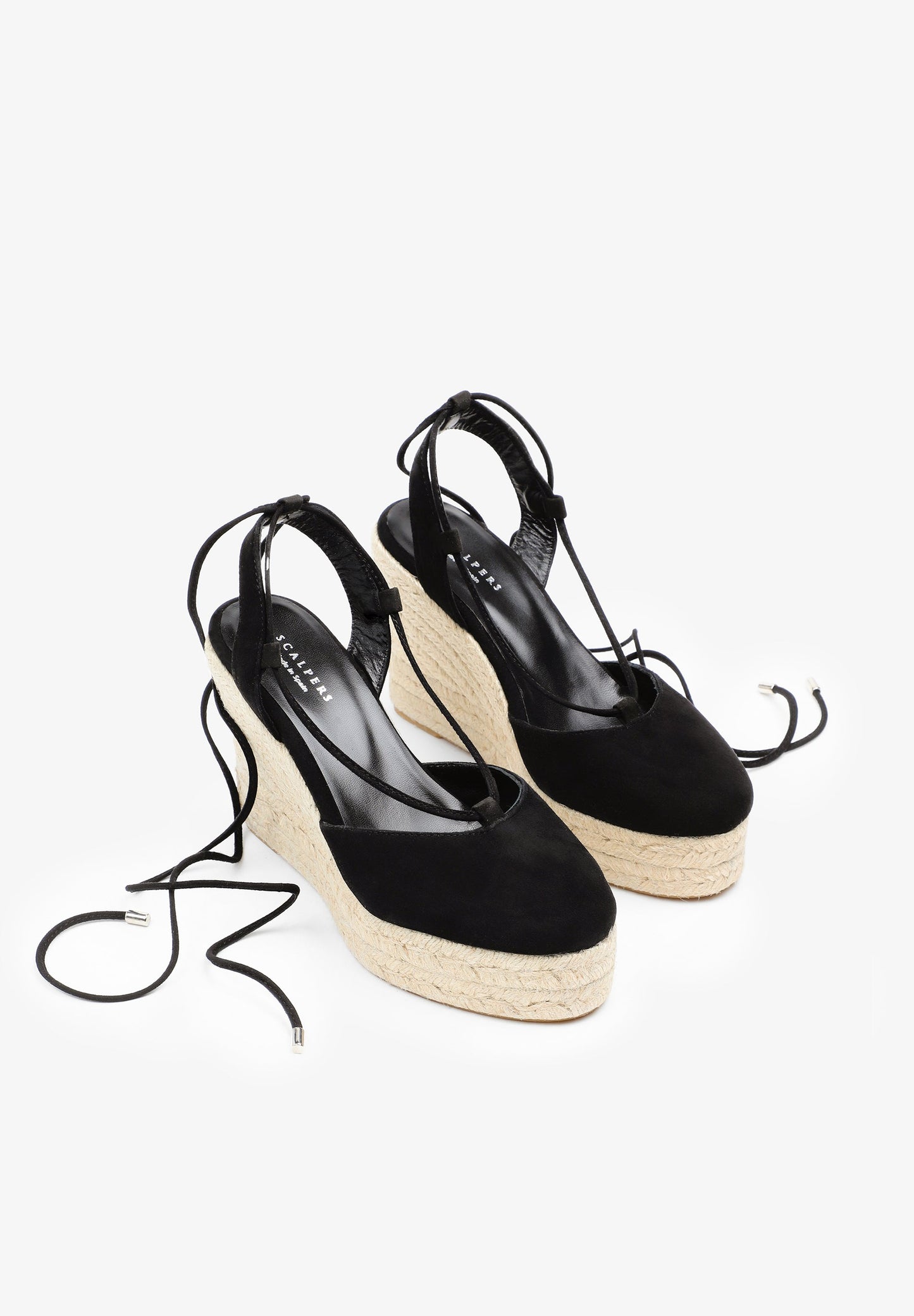 WEDGE ESPADRILLES WITH LACES