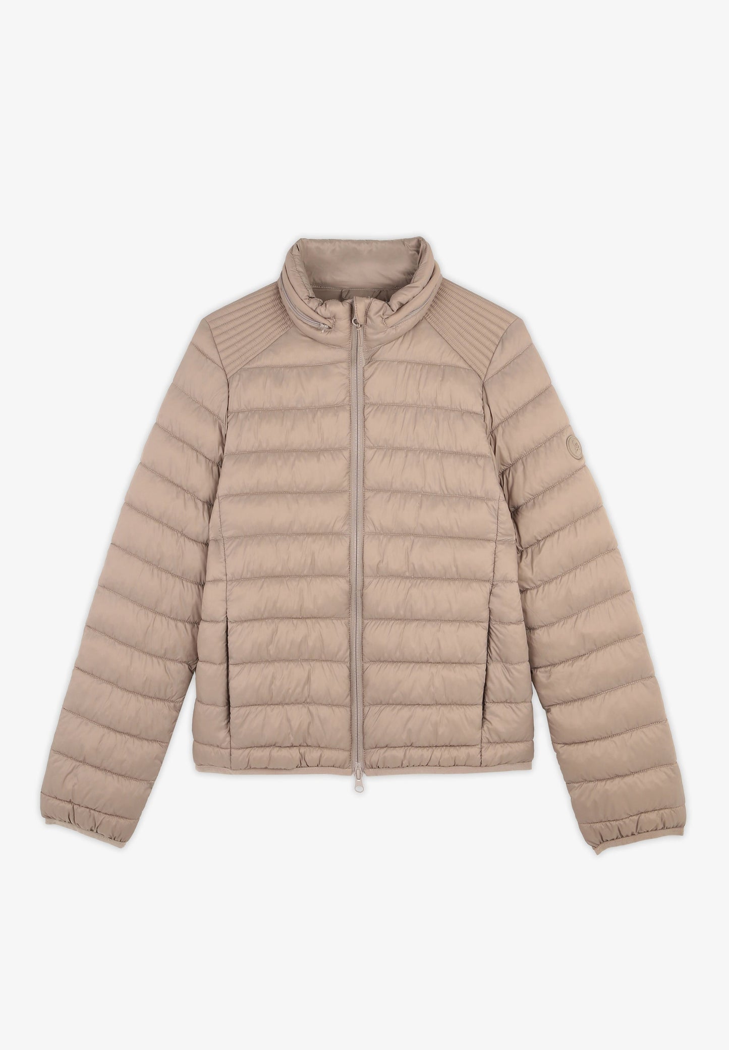 METALLIC QUILTED JACKET