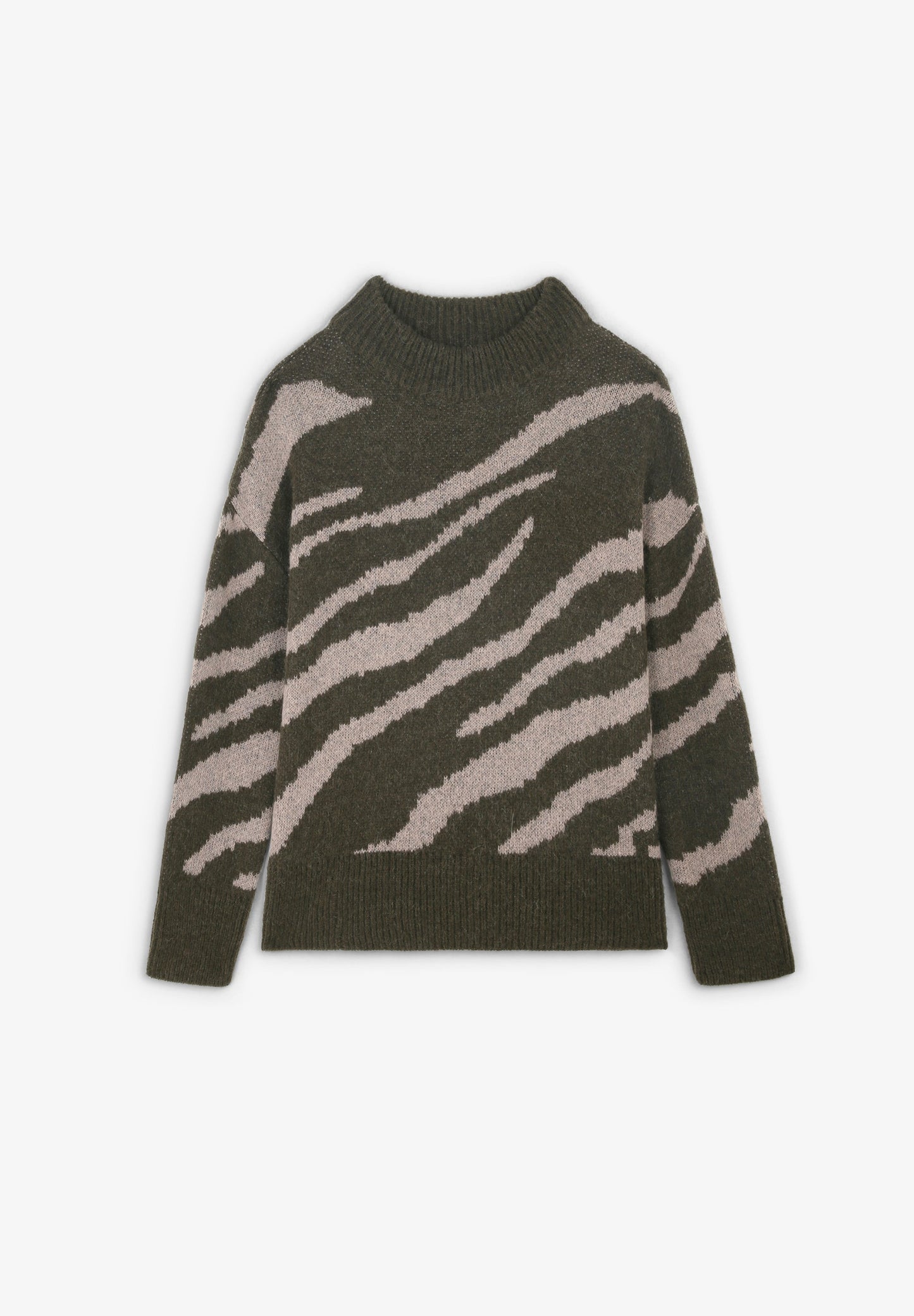 ZEBRA KNIT SWEATER