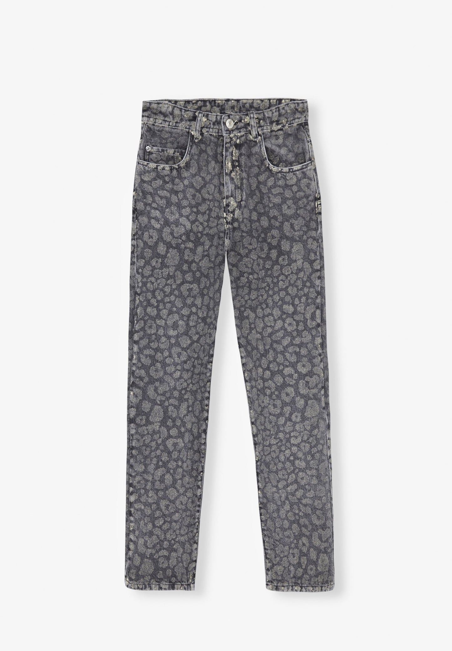 ANIMAL PRINT JEANS