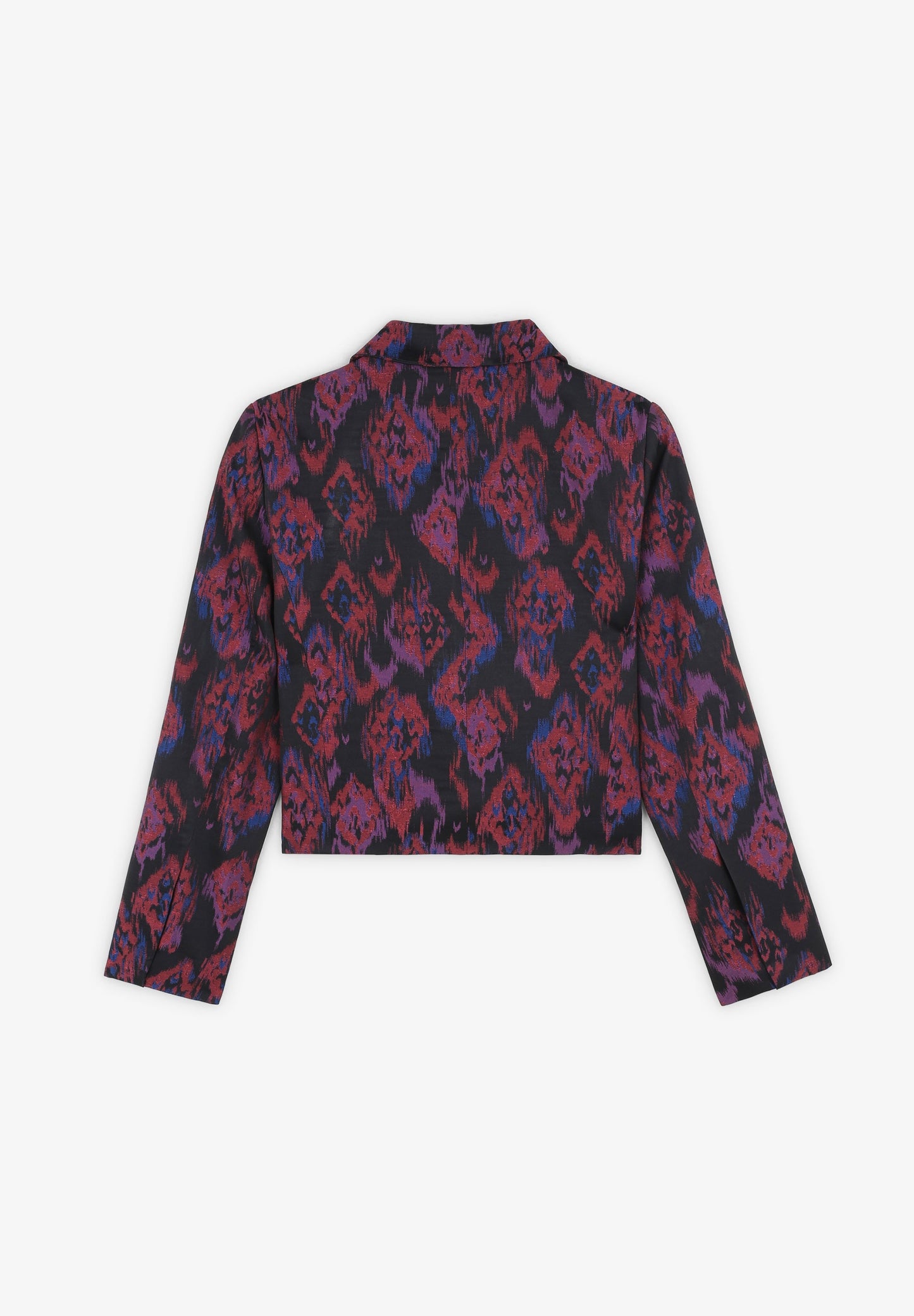 CROPPED PRINTED BLAZER