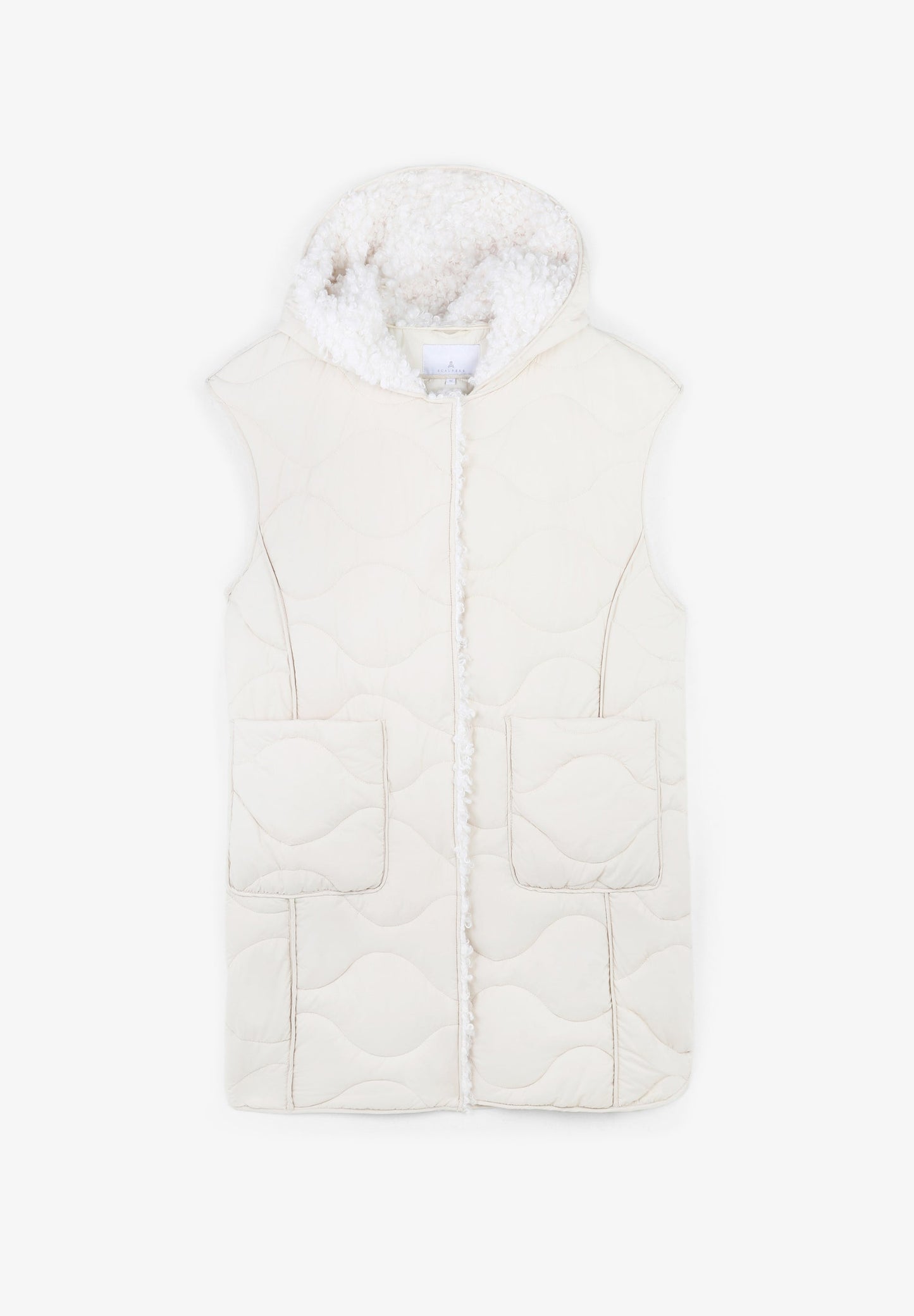 LONG SHEARLING WAISTCOAT