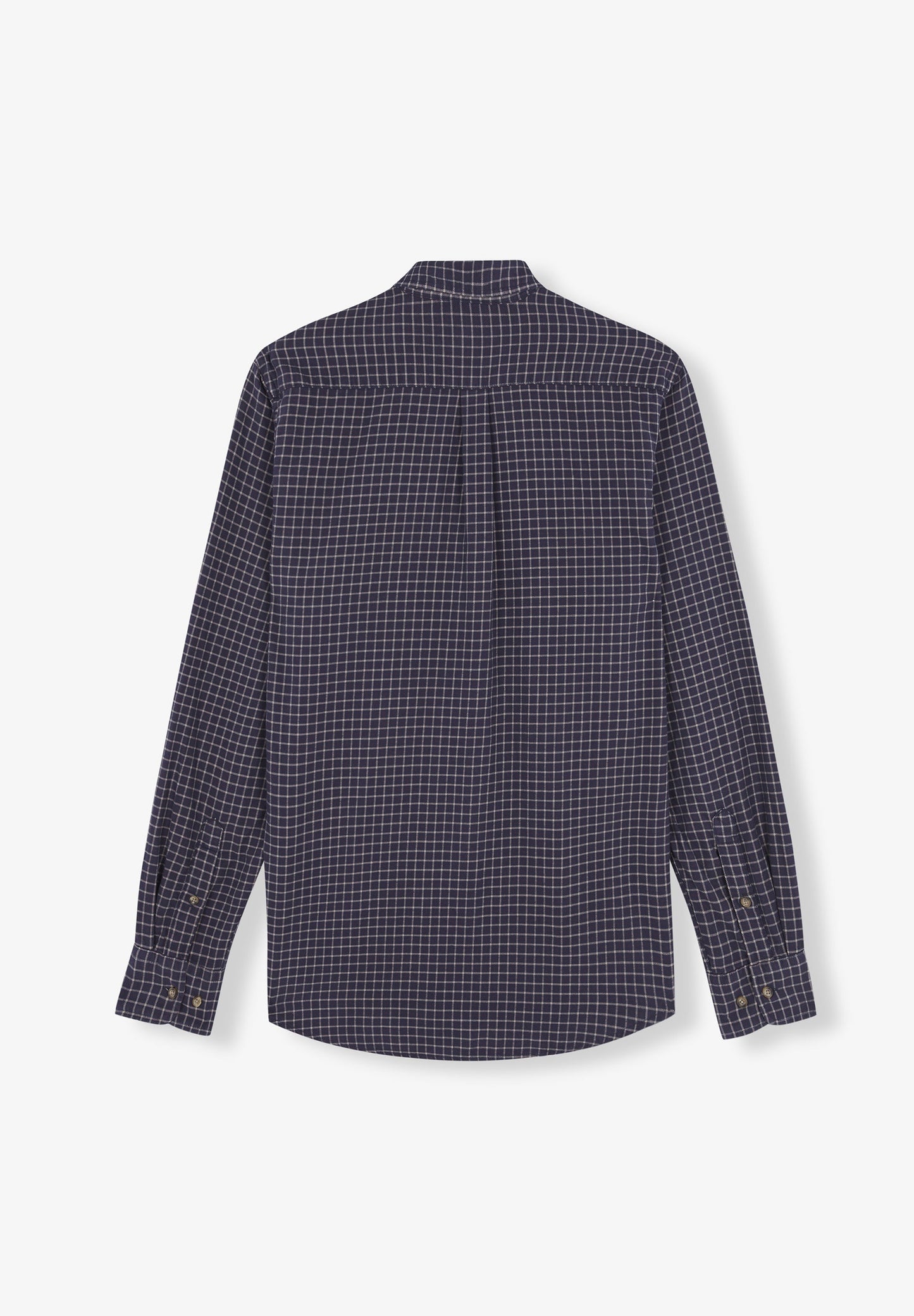 CHECK SHIRT WITH A BUTTON-DOWN COLLAR