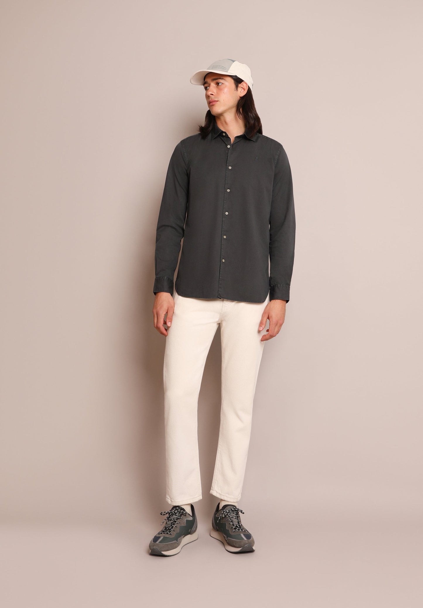 FADED SHIRT WITH SKULL