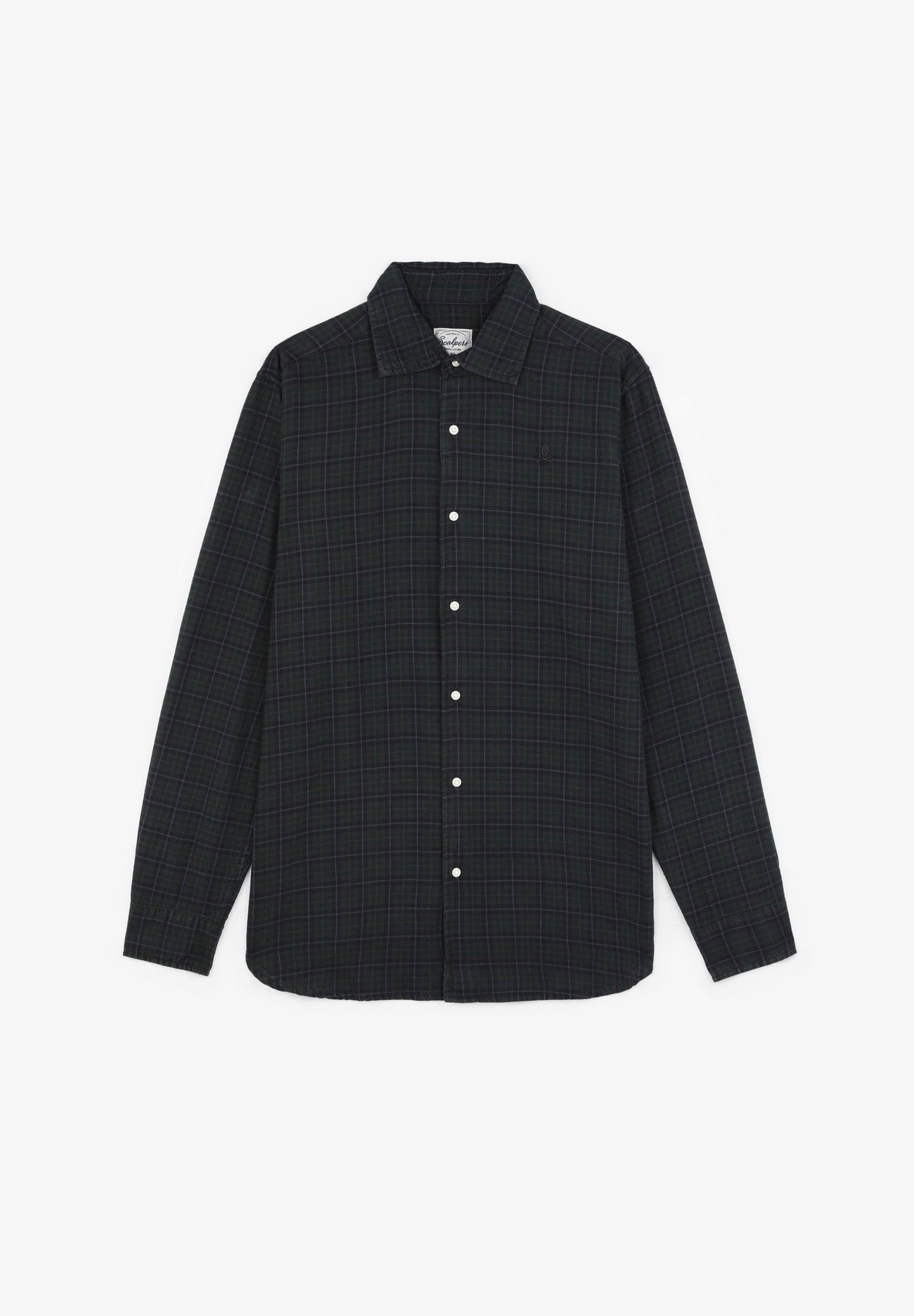 MINI CHECK SHIRT WITH SKULL