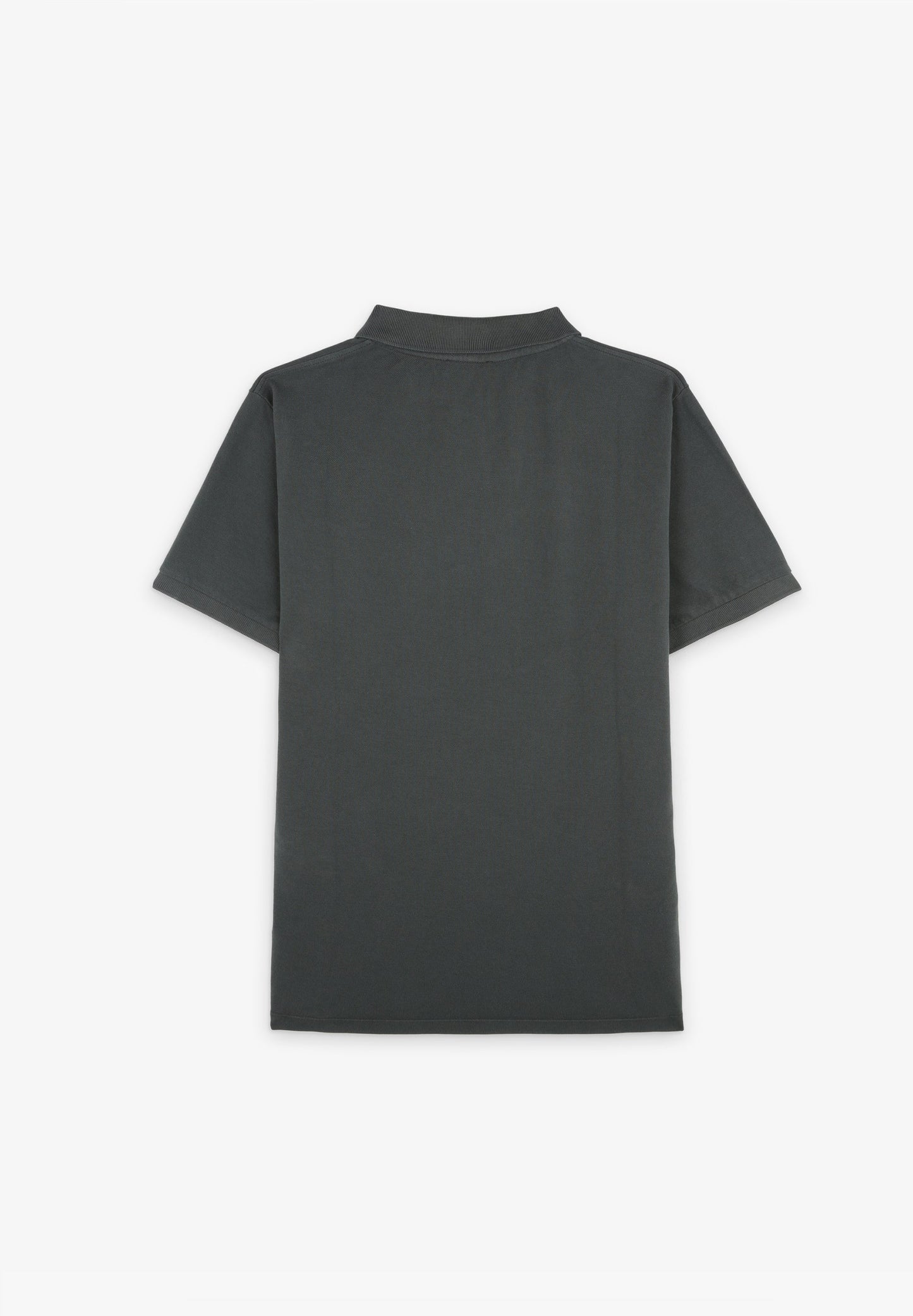 BASIC POLO SHIRT WITH SKULL DETAIL