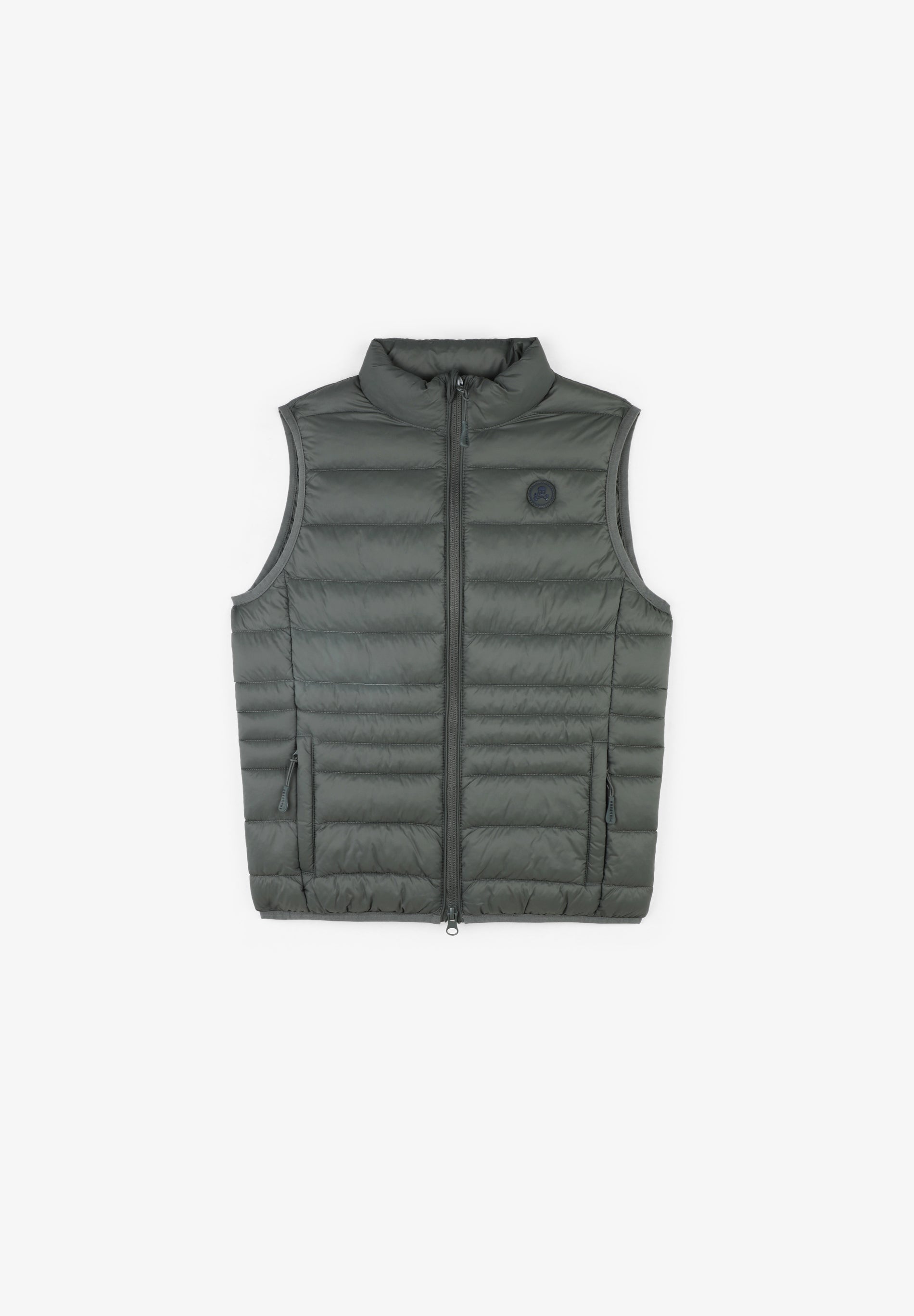 LIGHT PUFFER GILET SKULL