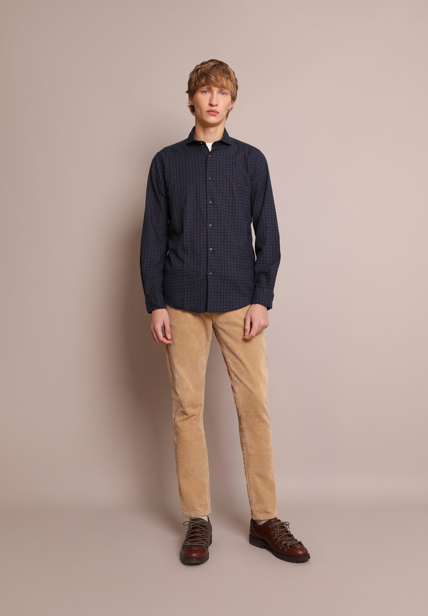 FLANNEL MINI CHECK SHIRT