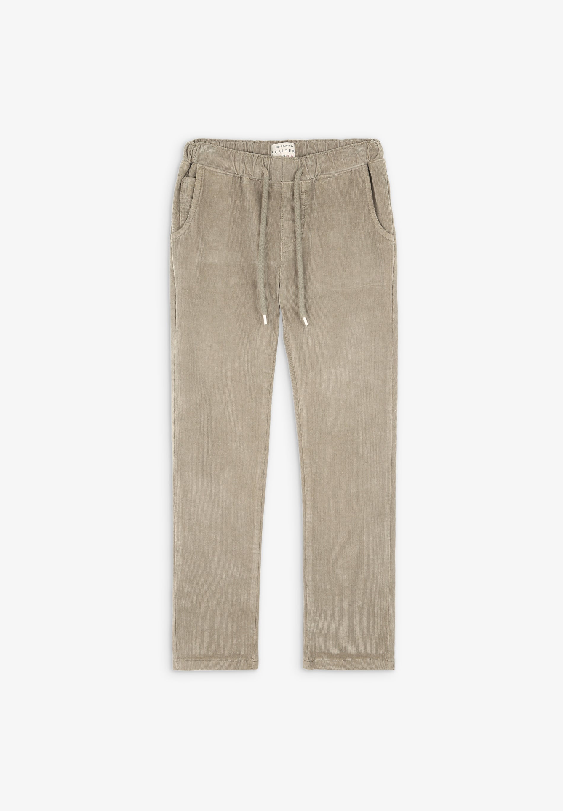 CORDUROY DRAWSTRING TROUSERS