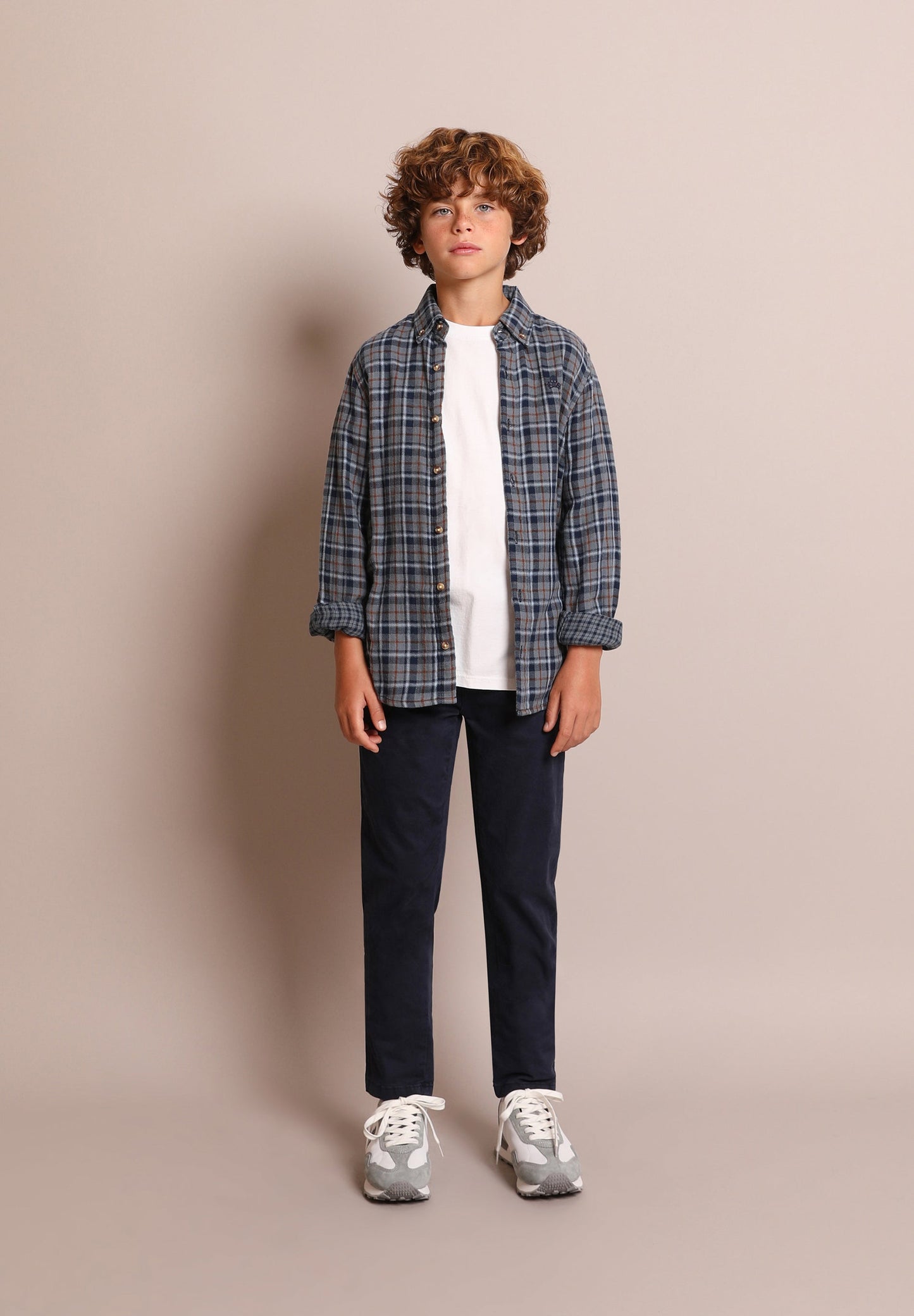 CHECK SHIRT WITH CUFFS