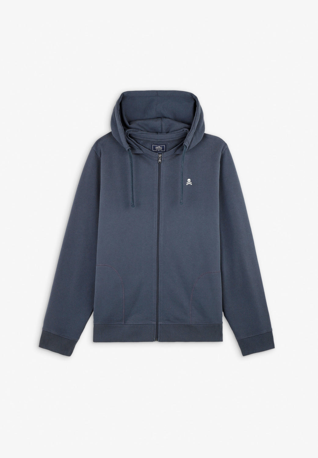 SUDADERA CAPUCHA BORDADA CONTRASTE - Scalpers