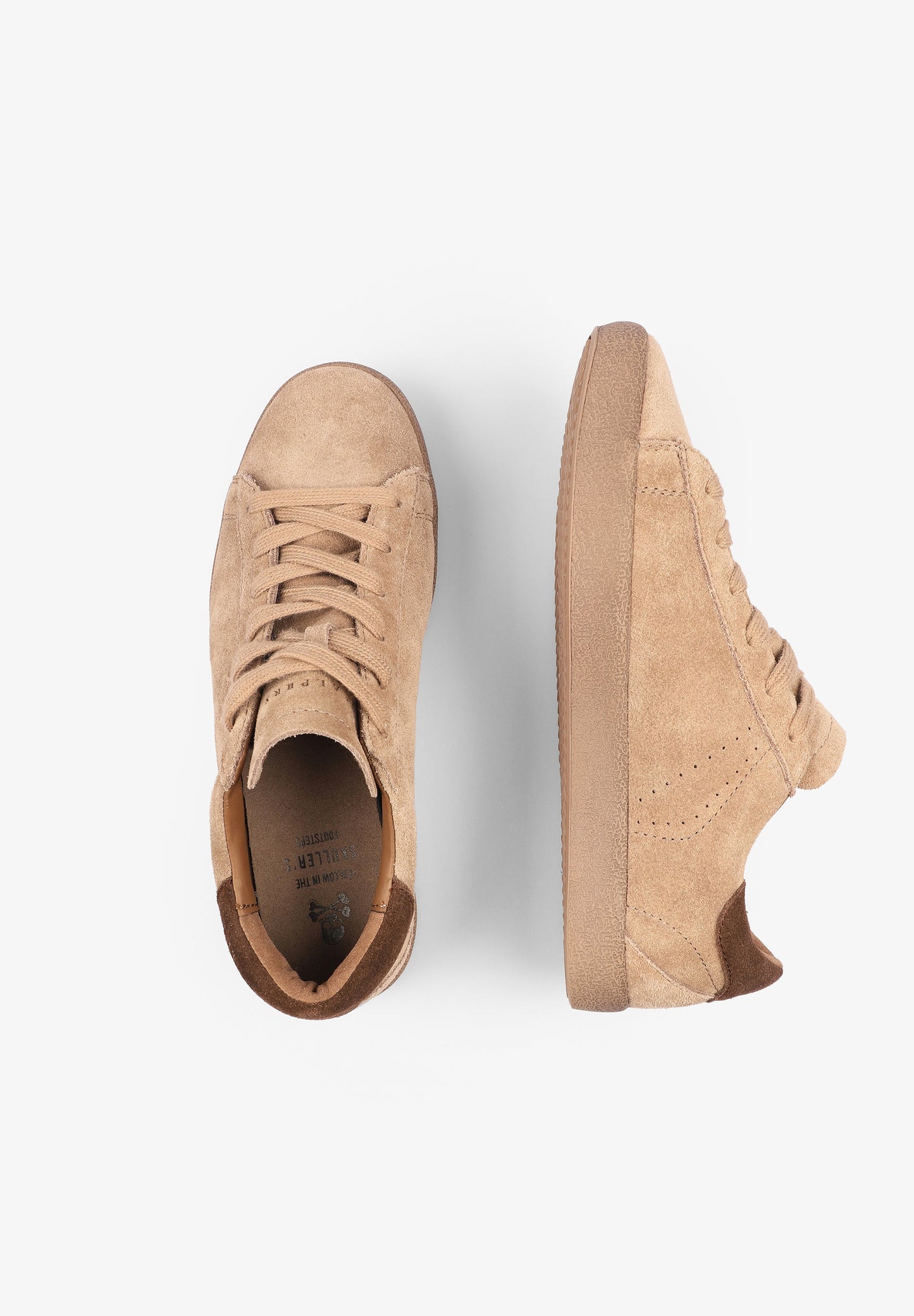 LOW TOP SUEDE SNEAKERS